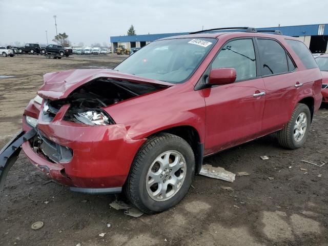 acura mdx tourin 2002 2hnyd18612h500893