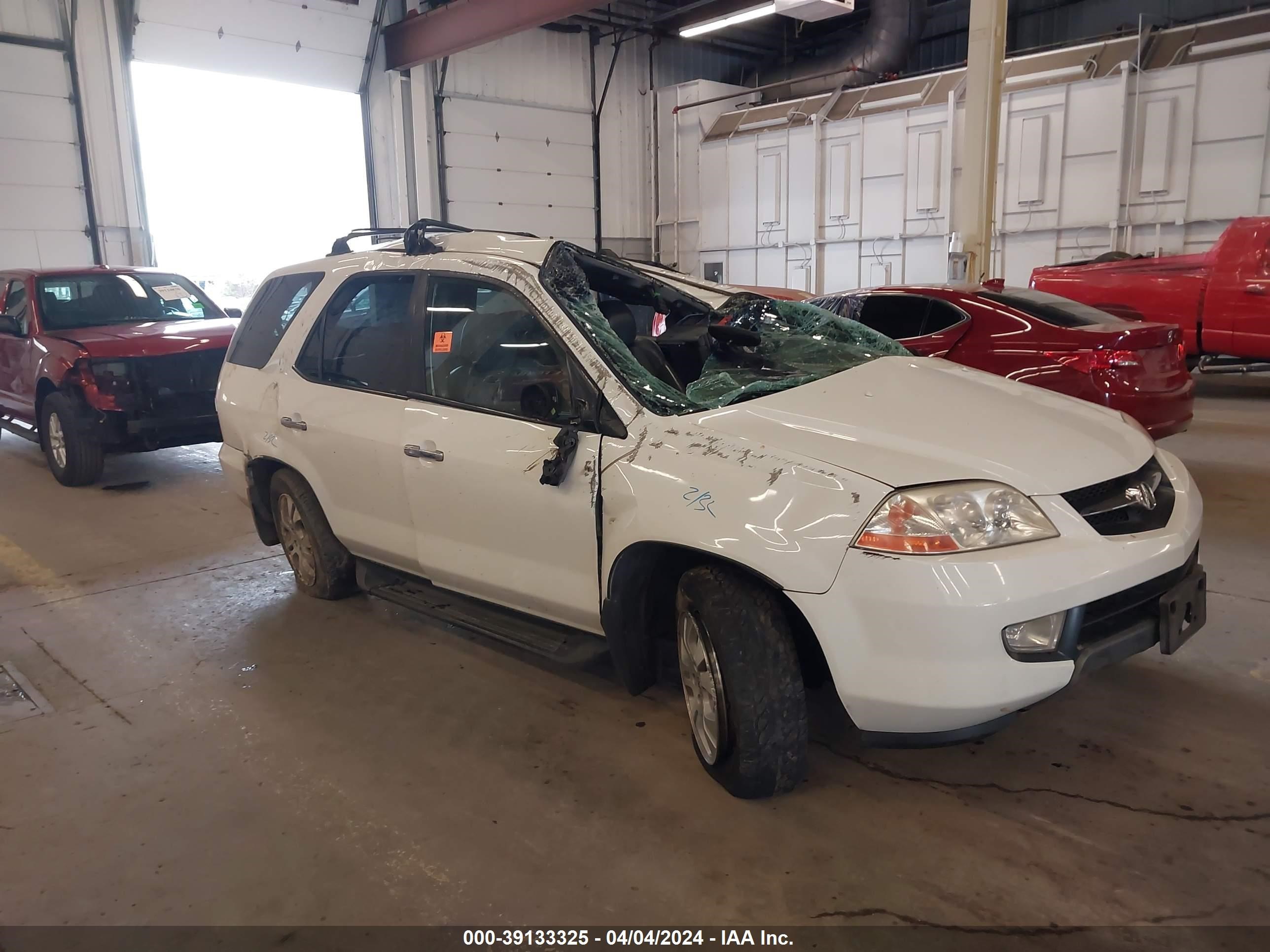 acura mdx 2003 2hnyd18623h540630