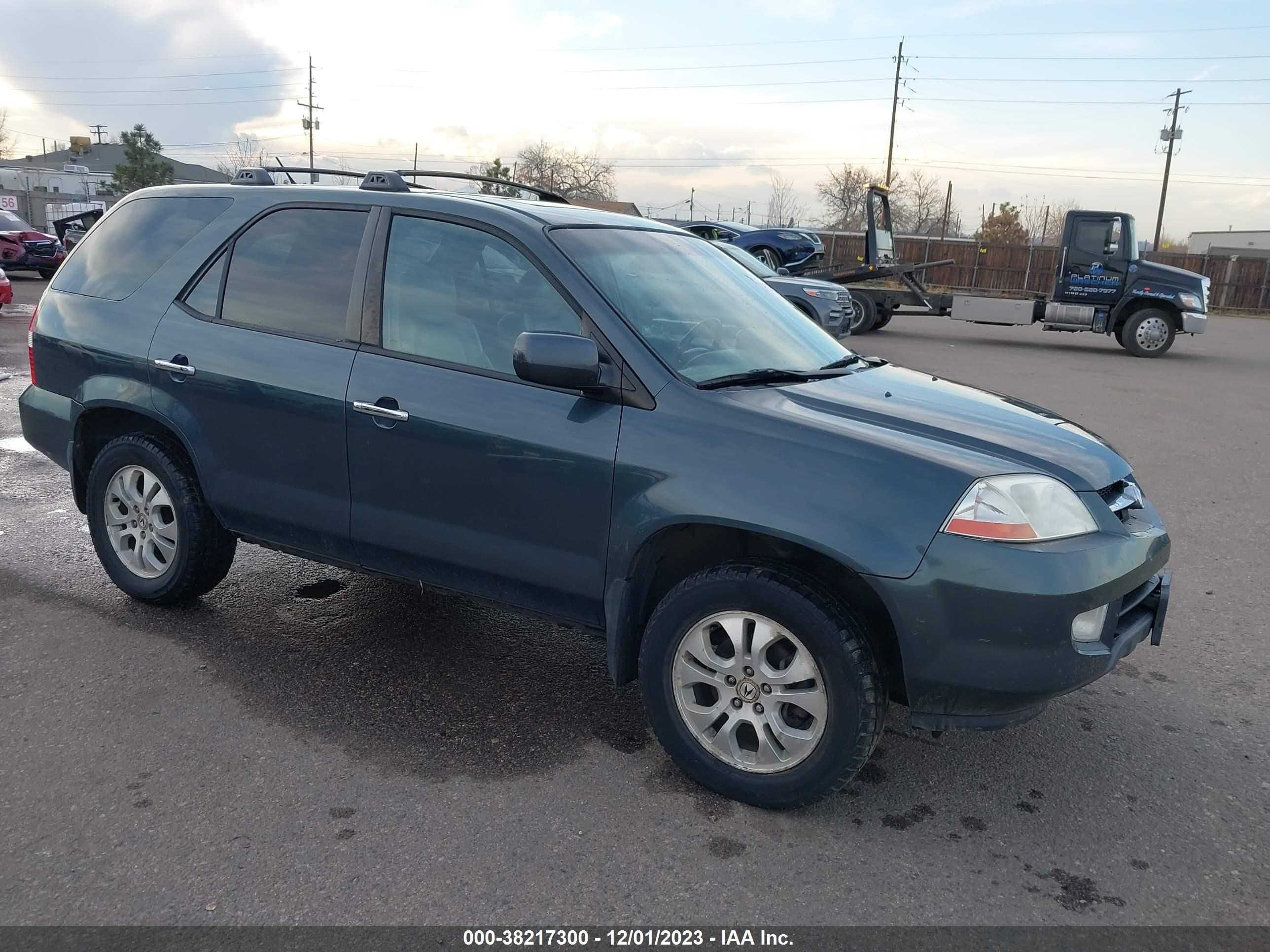 acura mdx 2003 2hnyd18623h543415