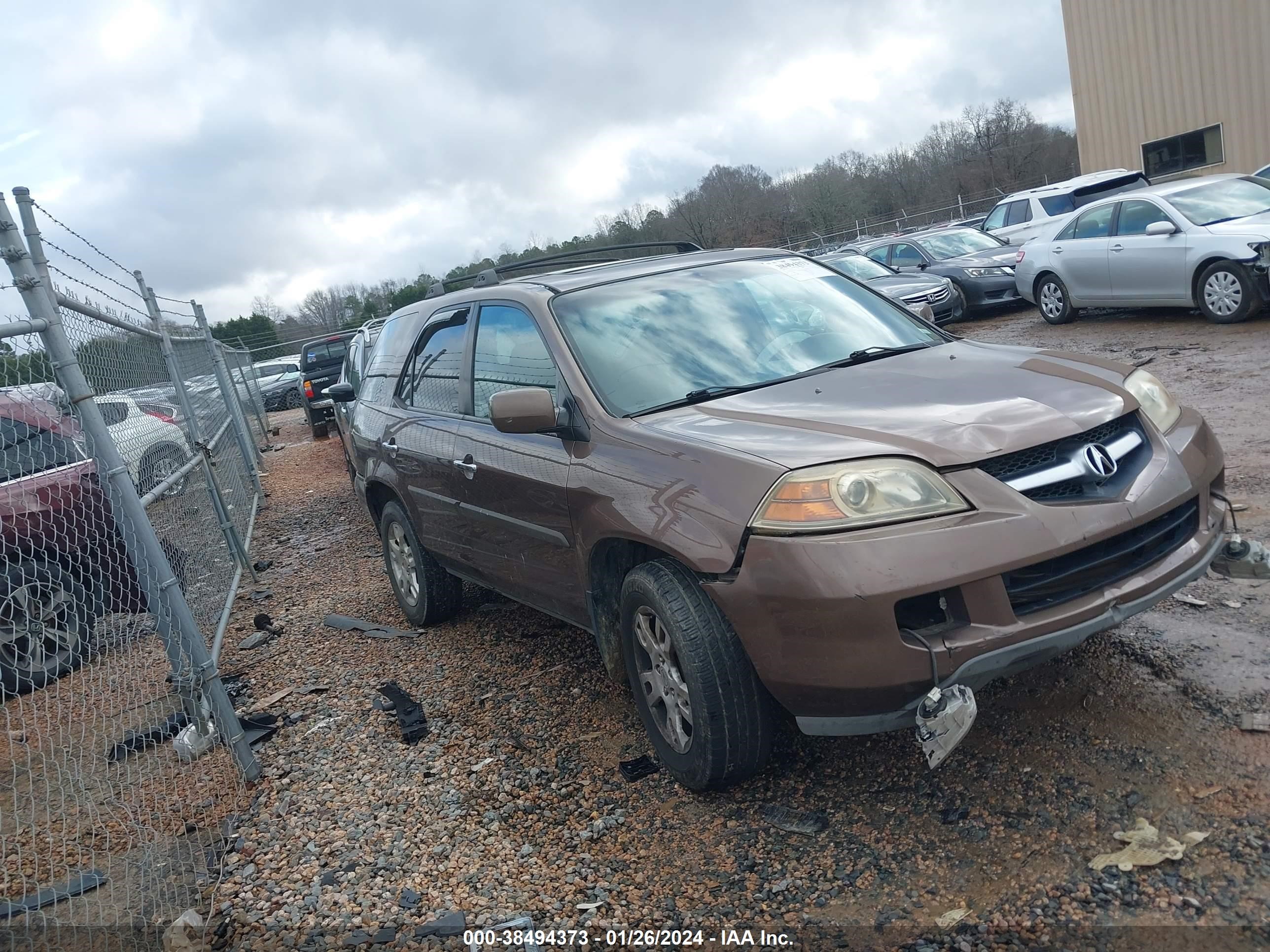 acura mdx 2004 2hnyd18644h507291