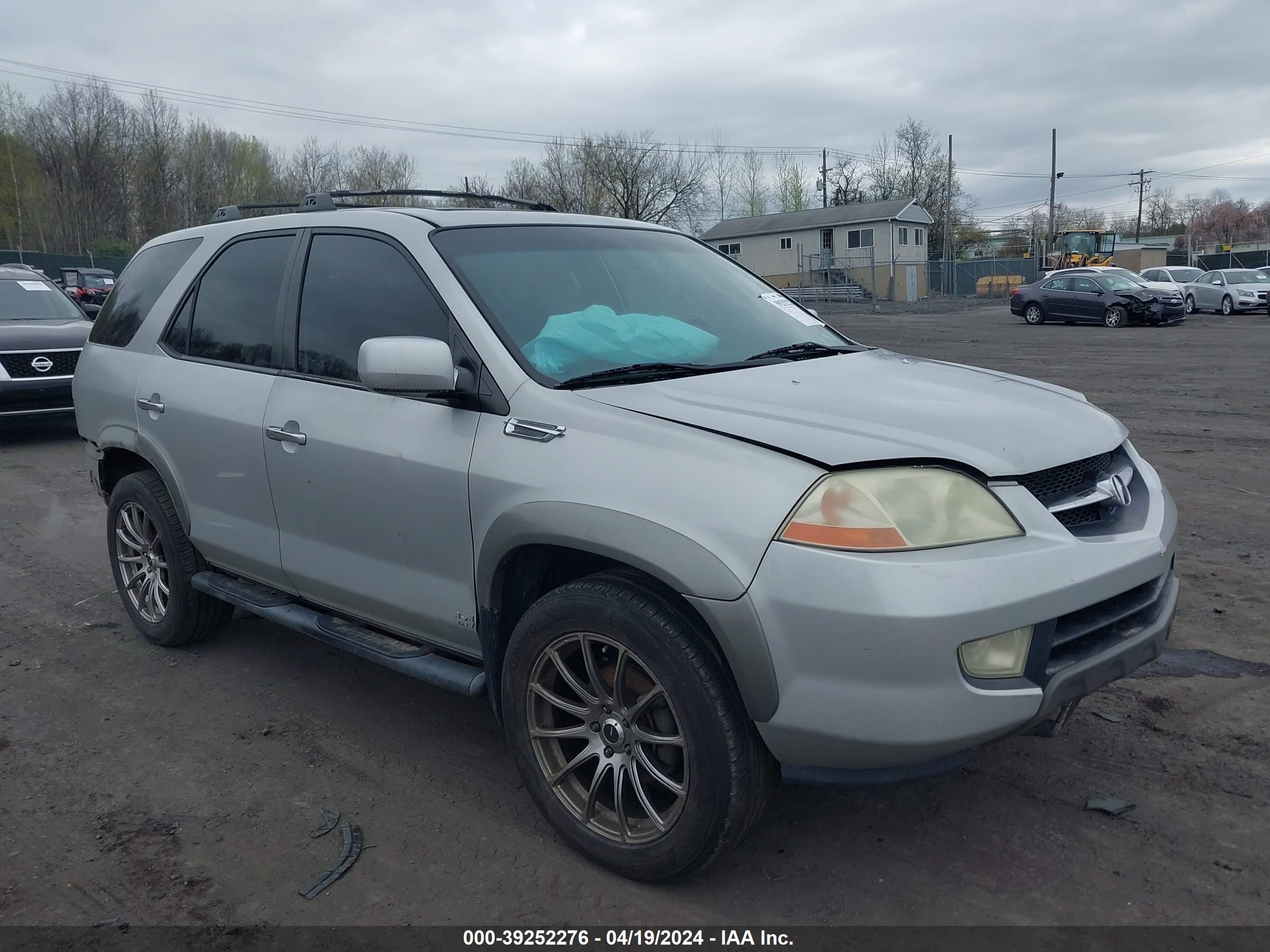 acura mdx 2002 2hnyd18652h505014