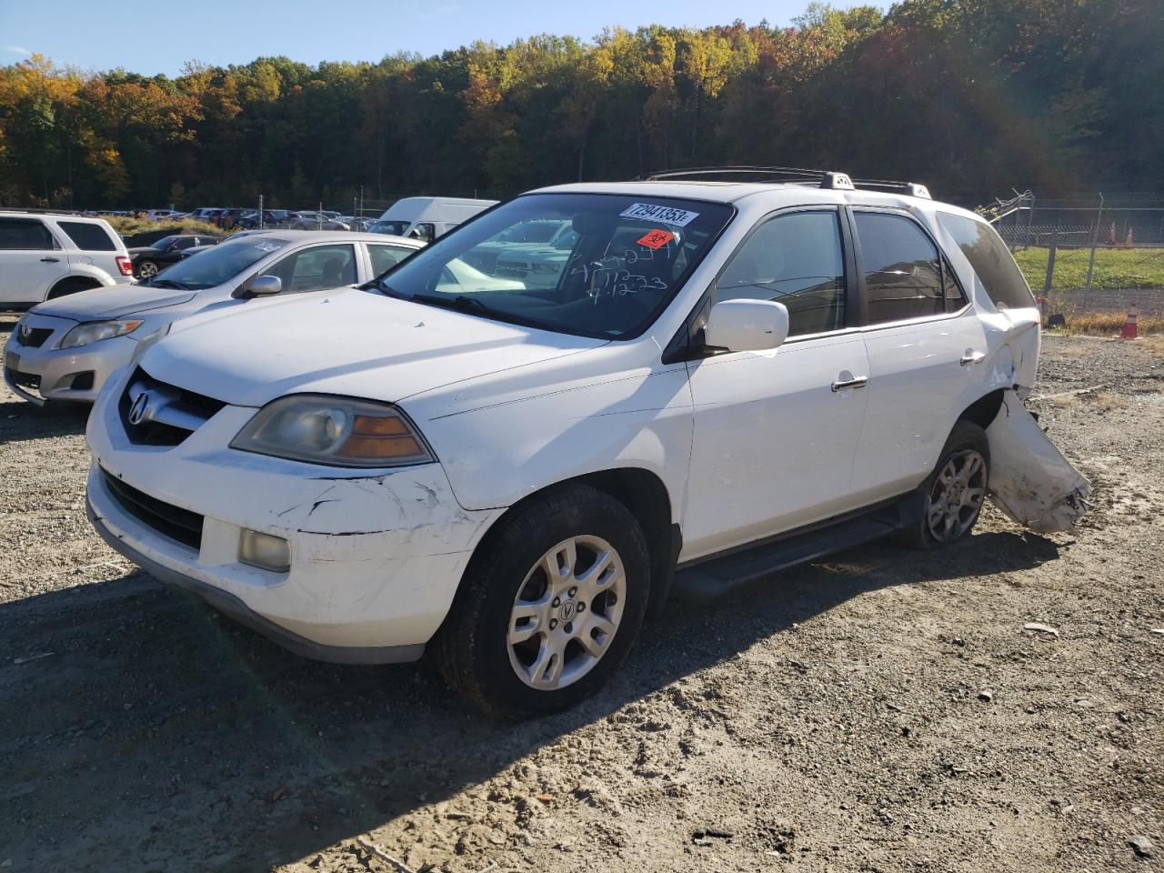 acura mdx 2006 2hnyd18696h527006