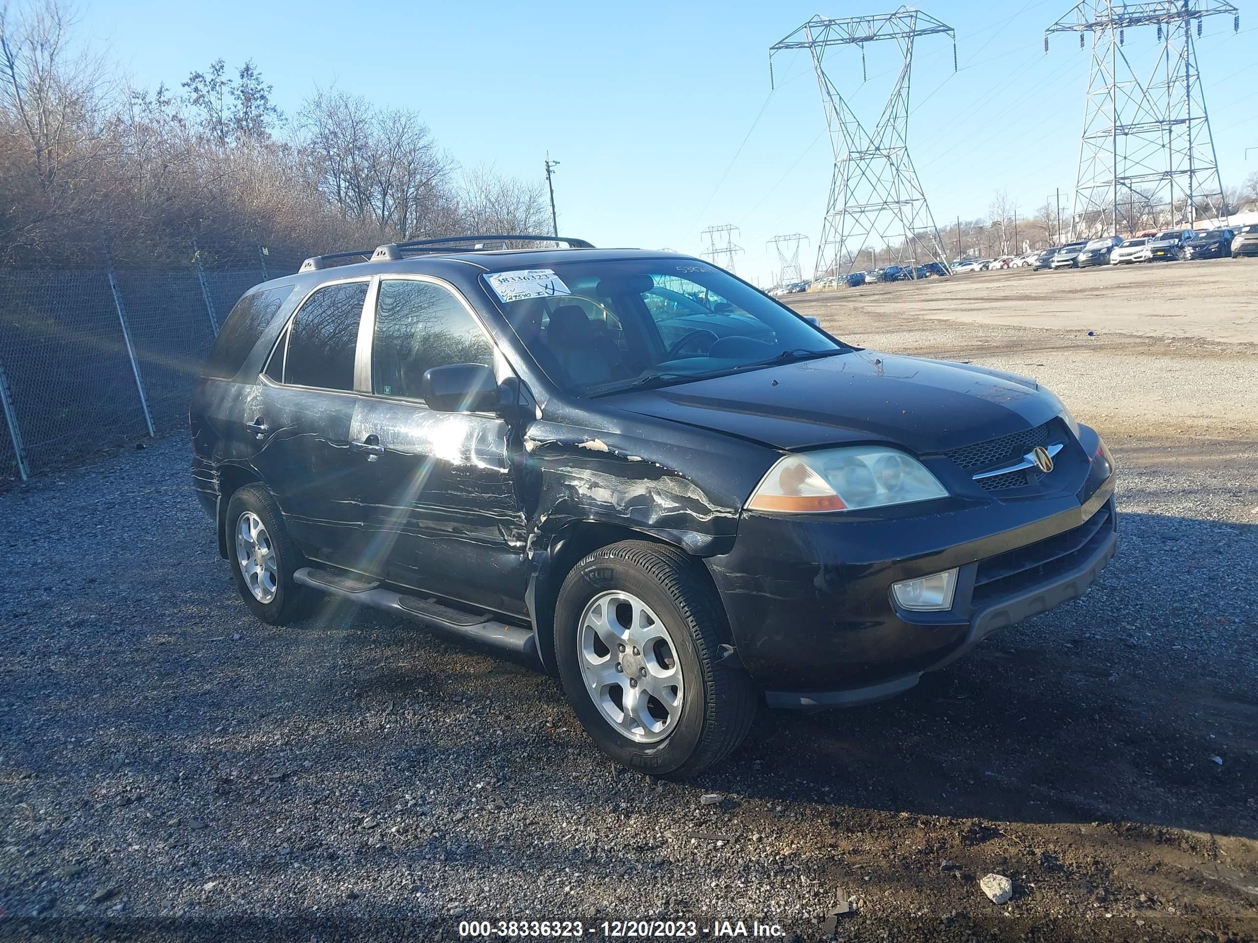 acura mdx 2002 2hnyd186x2h538249