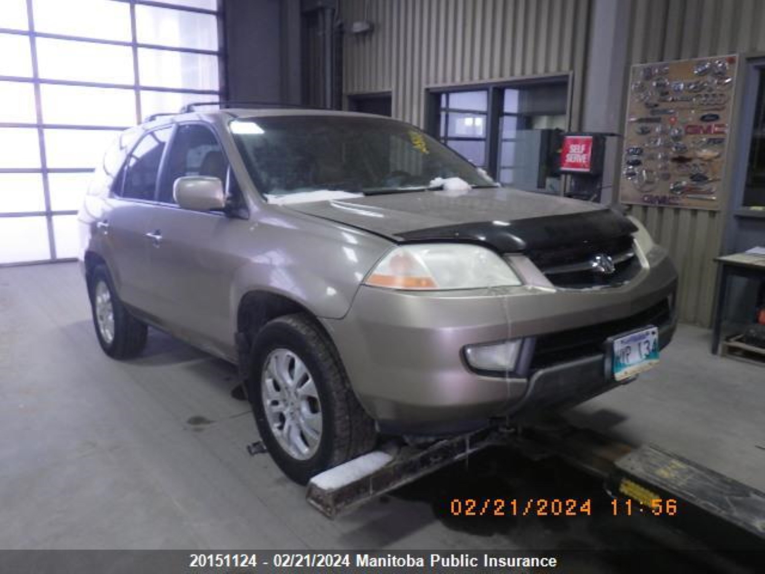 acura mdx 2003 2hnyd186x3h001334