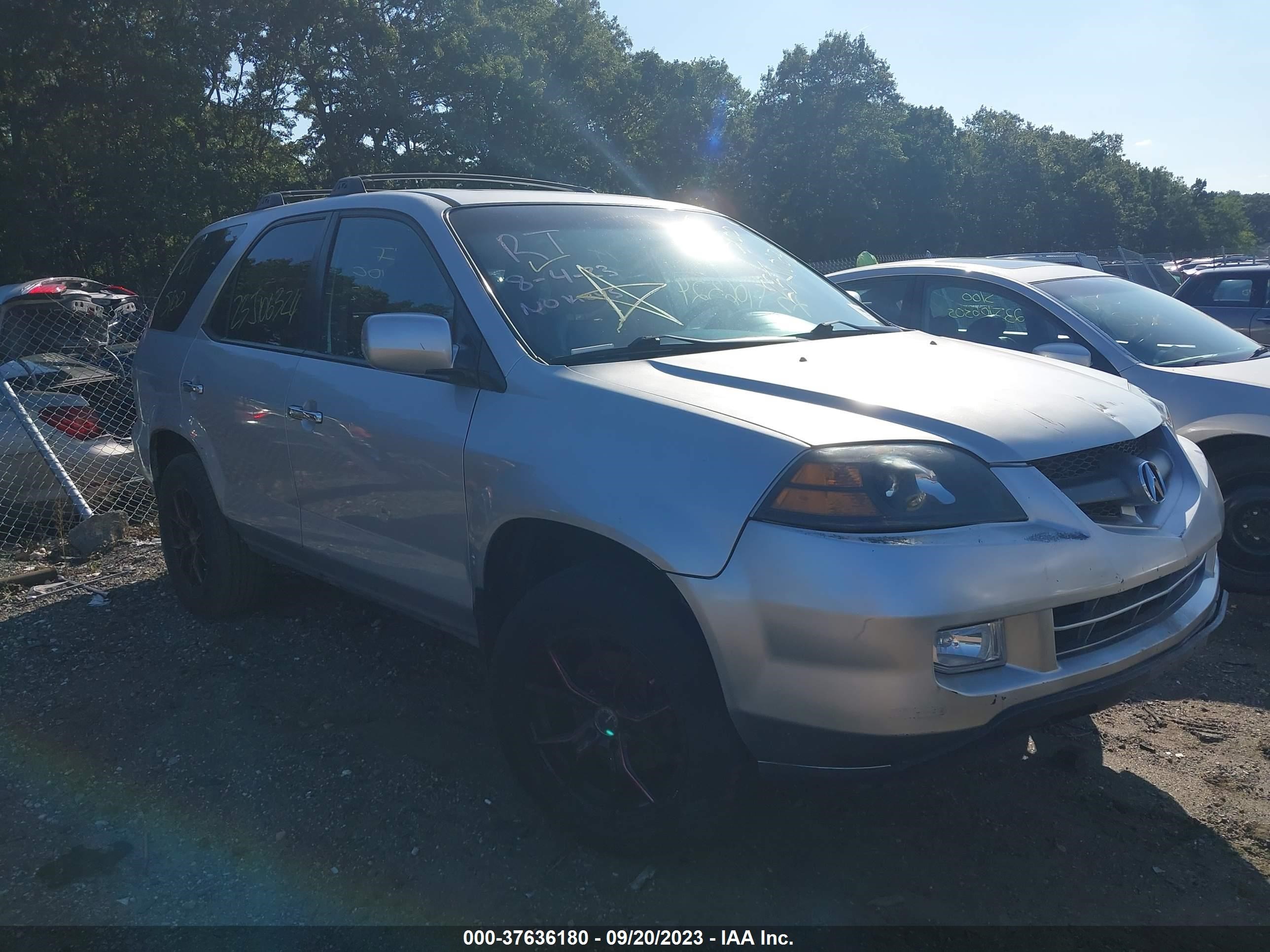 acura mdx 2004 2hnyd186x4h532213