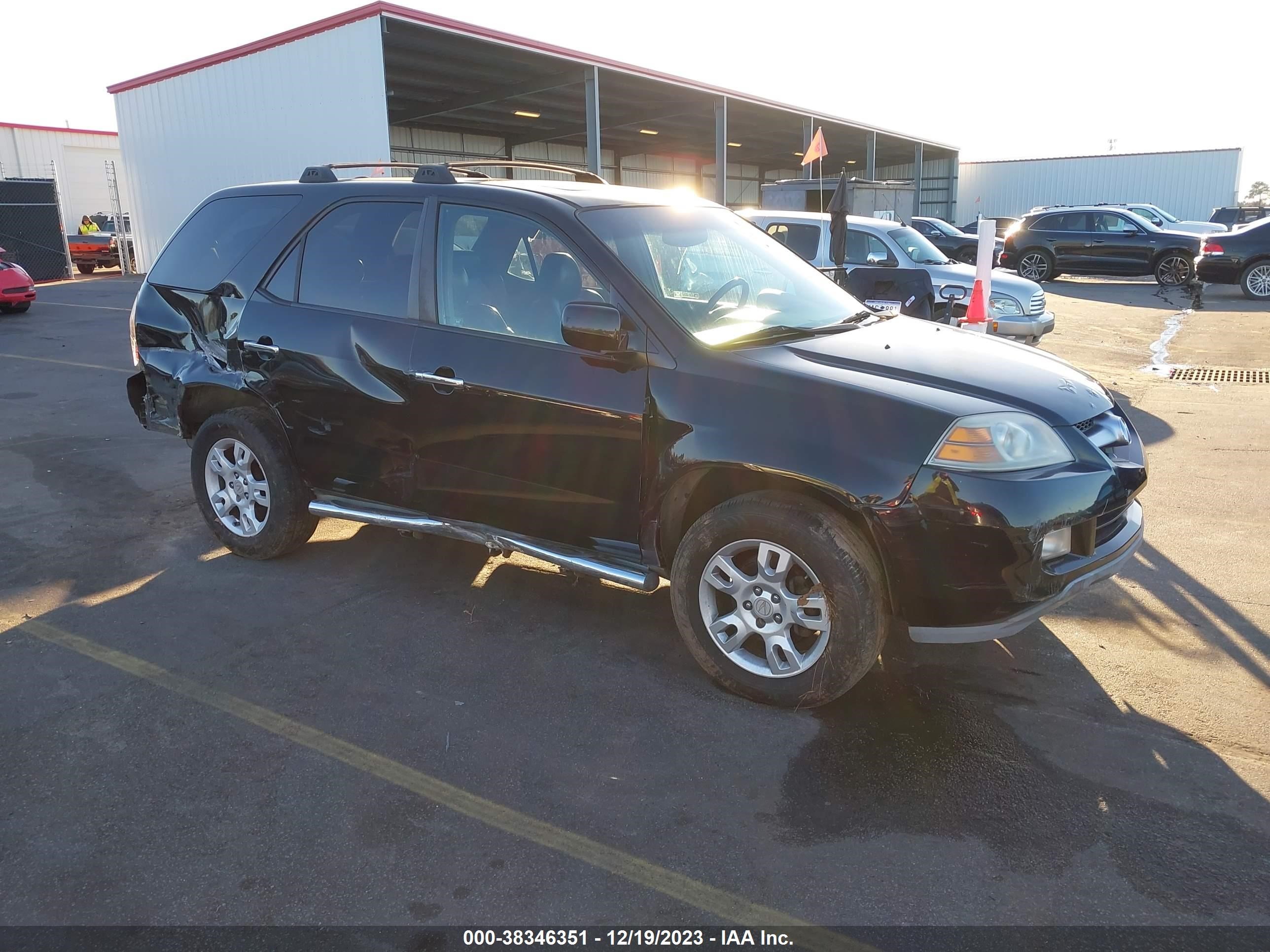 acura mdx 2006 2hnyd18716h525209