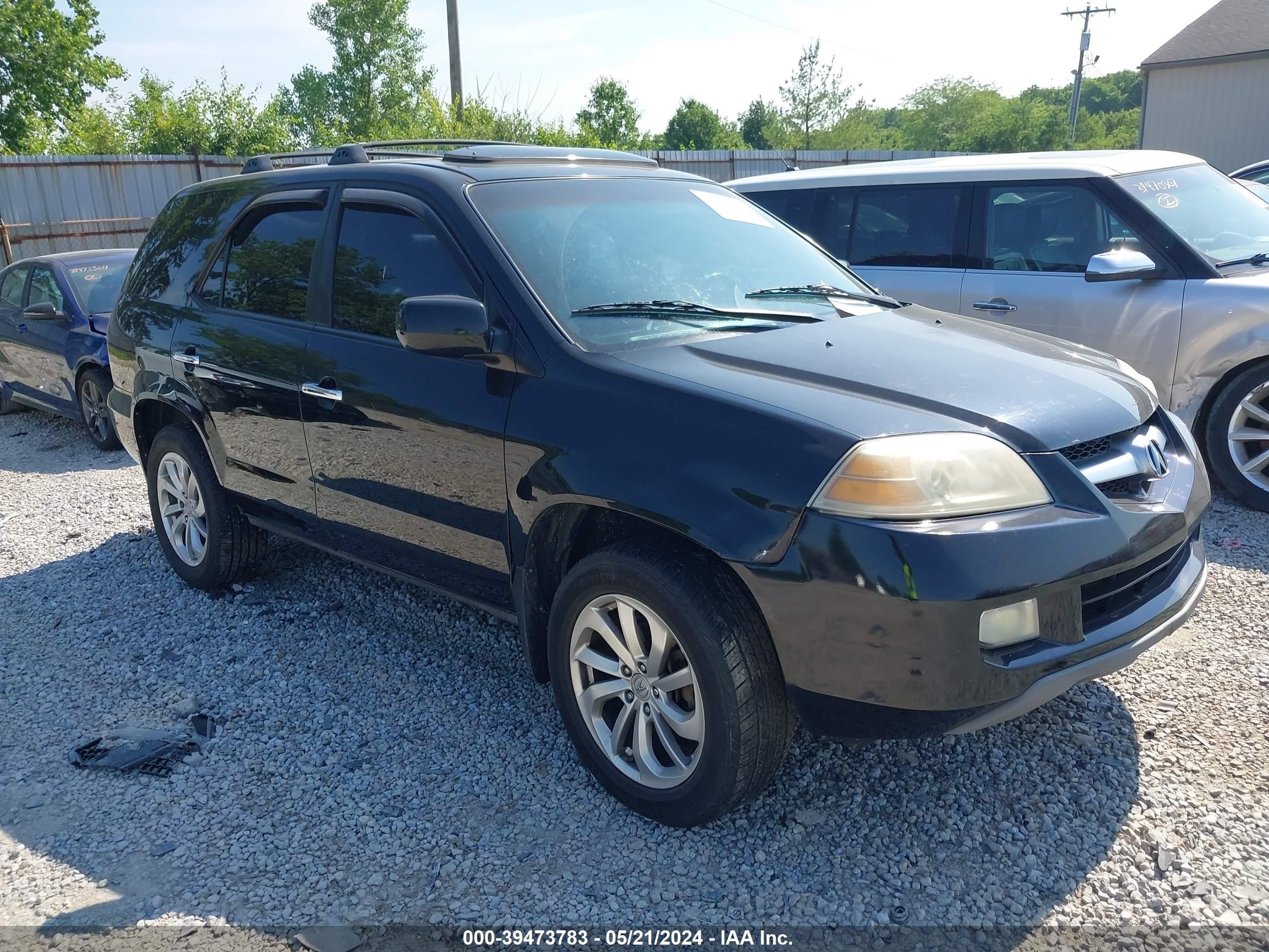 acura mdx 2006 2hnyd18786h539303