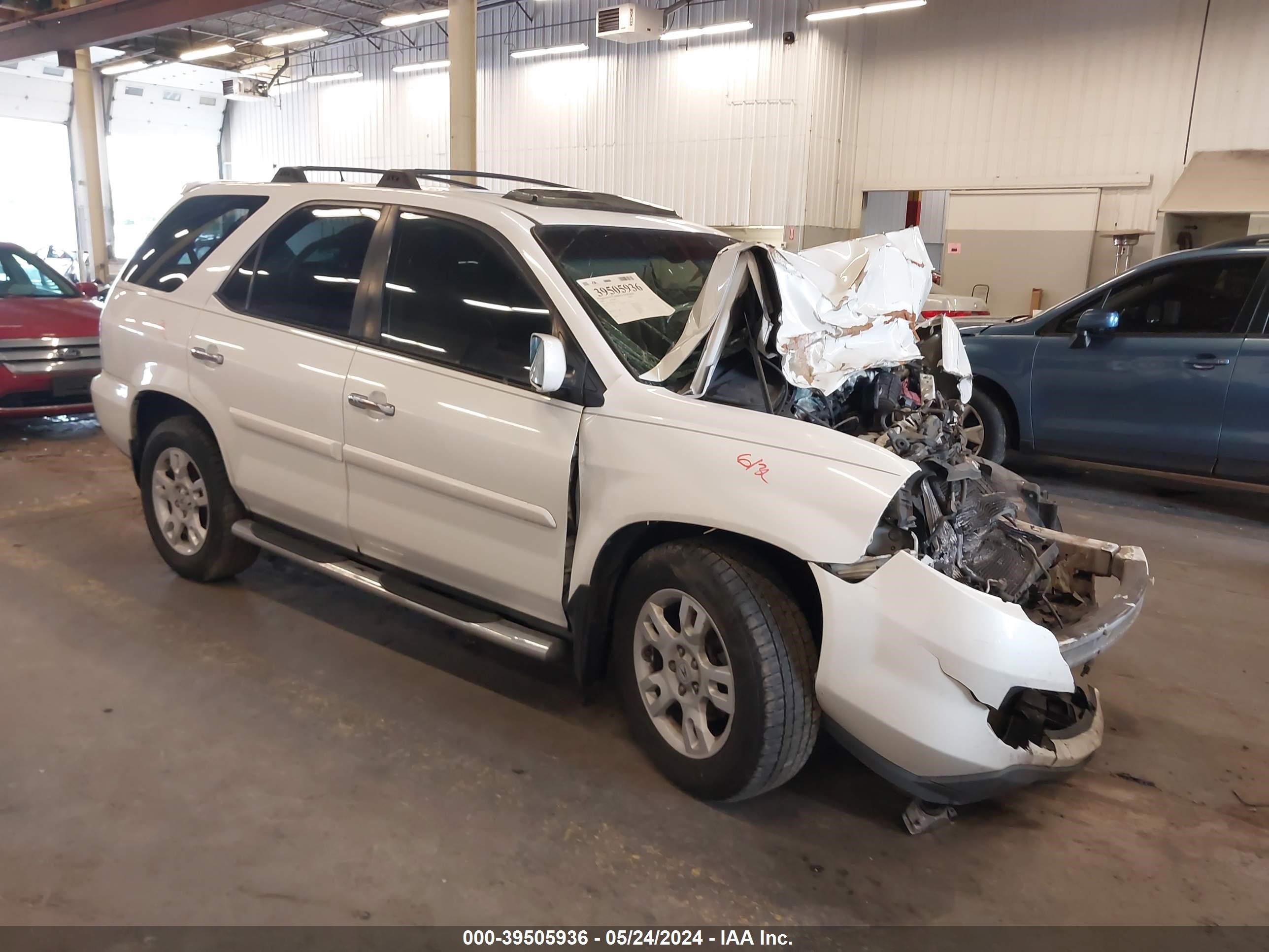 acura mdx 2006 2hnyd18806h513450