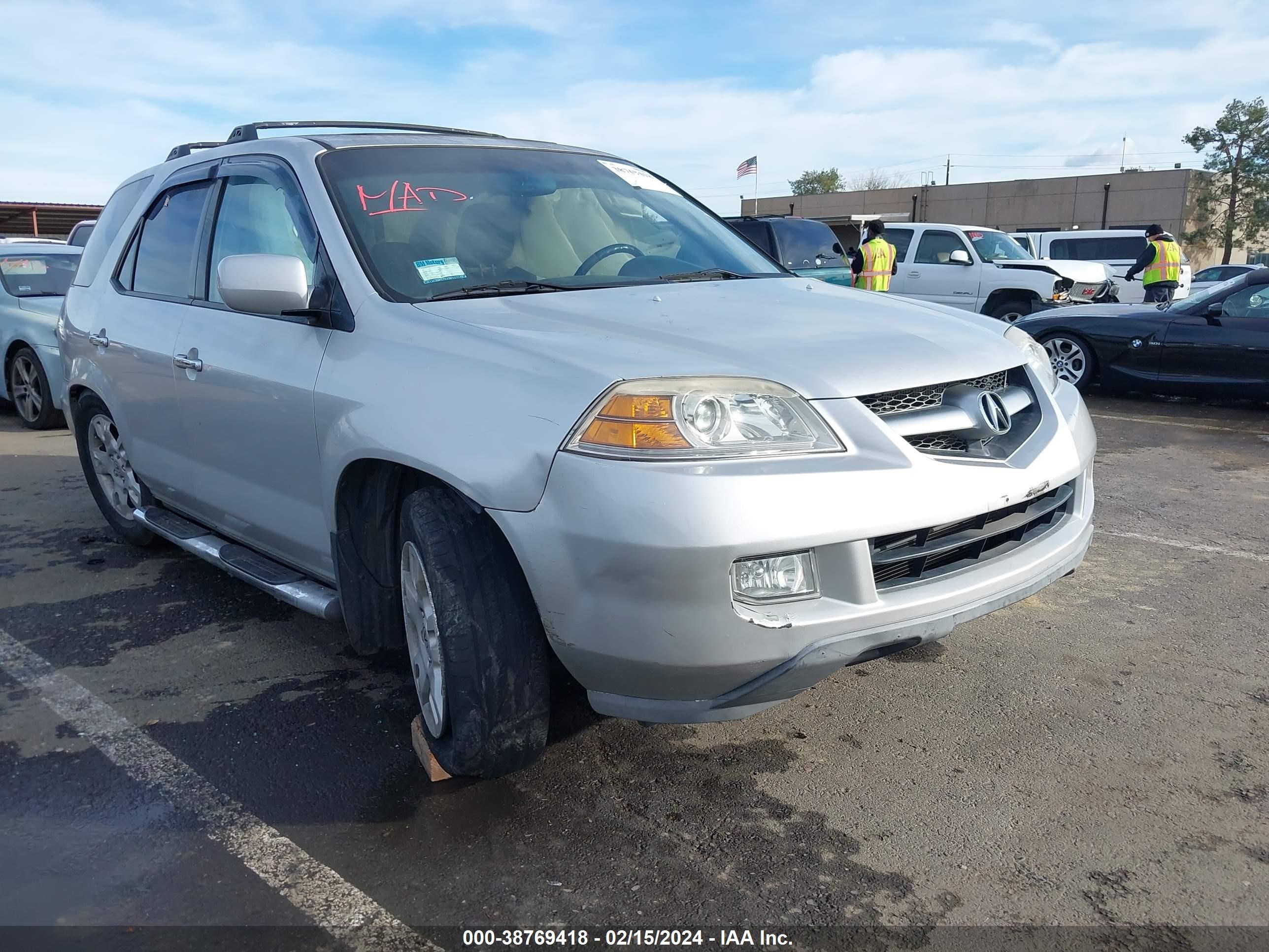 acura mdx 2005 2hnyd18825h524187