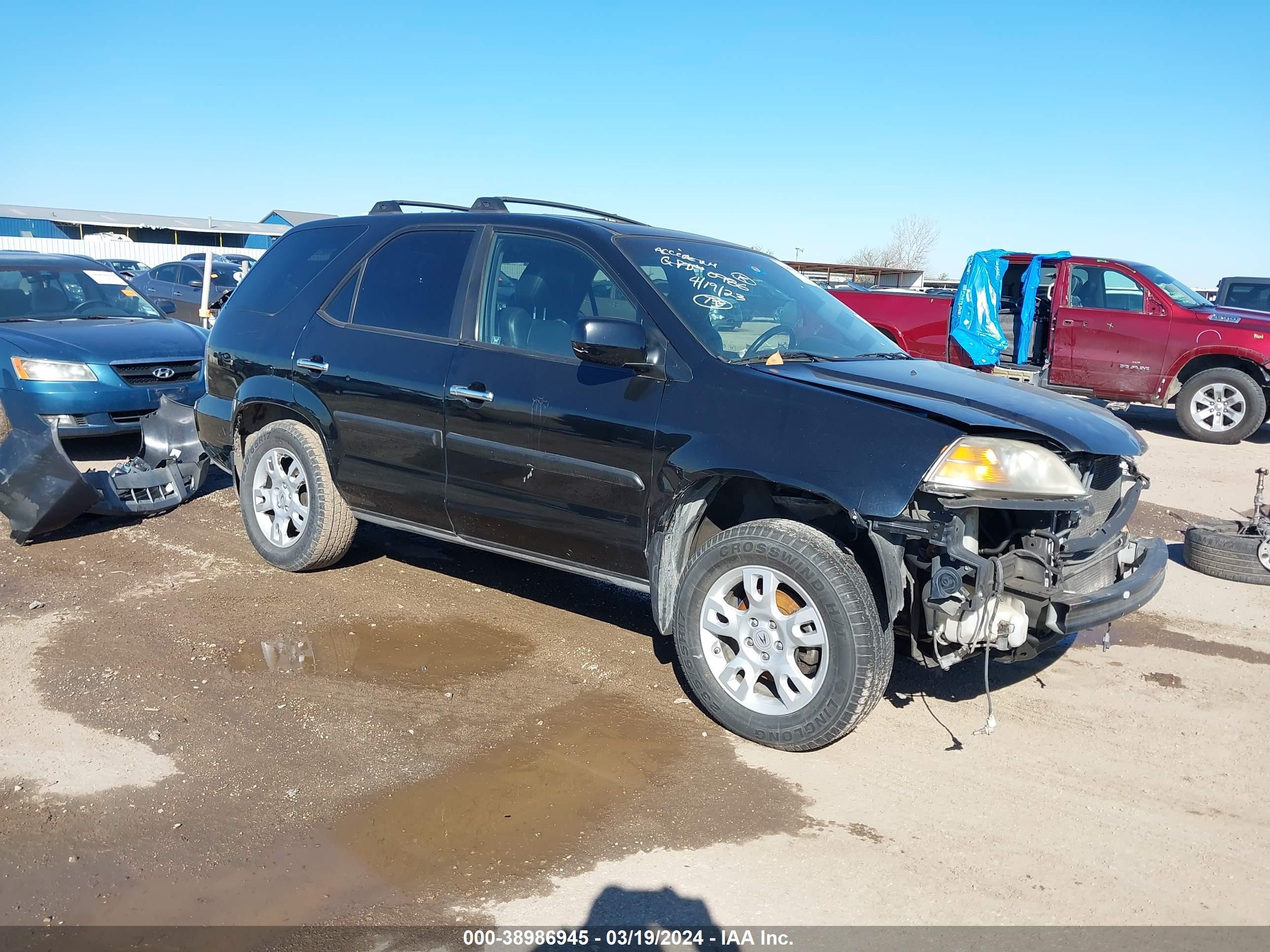 acura mdx 2006 2hnyd18826h535725