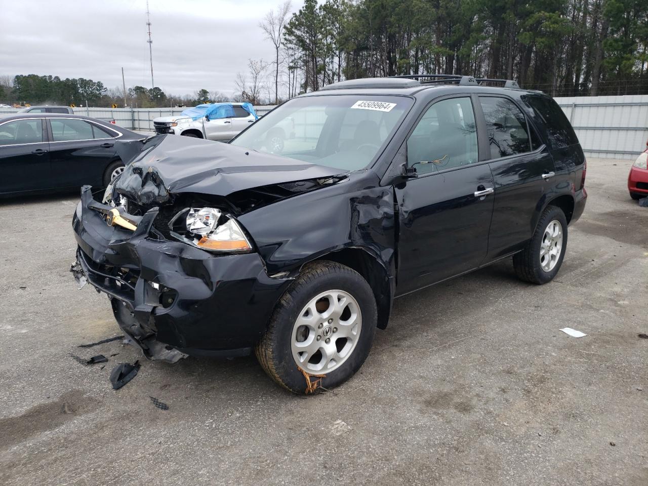 acura mdx 2002 2hnyd18832h521486