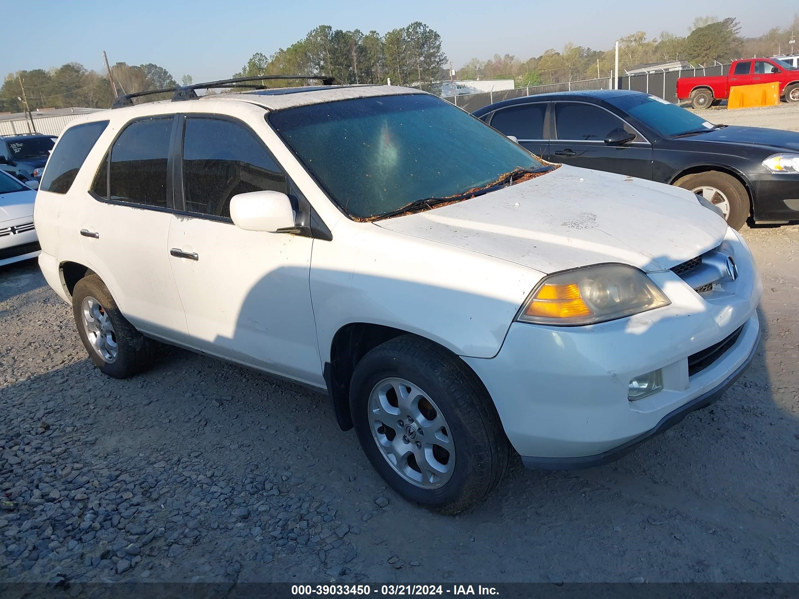 acura mdx 2005 2hnyd18845h534672