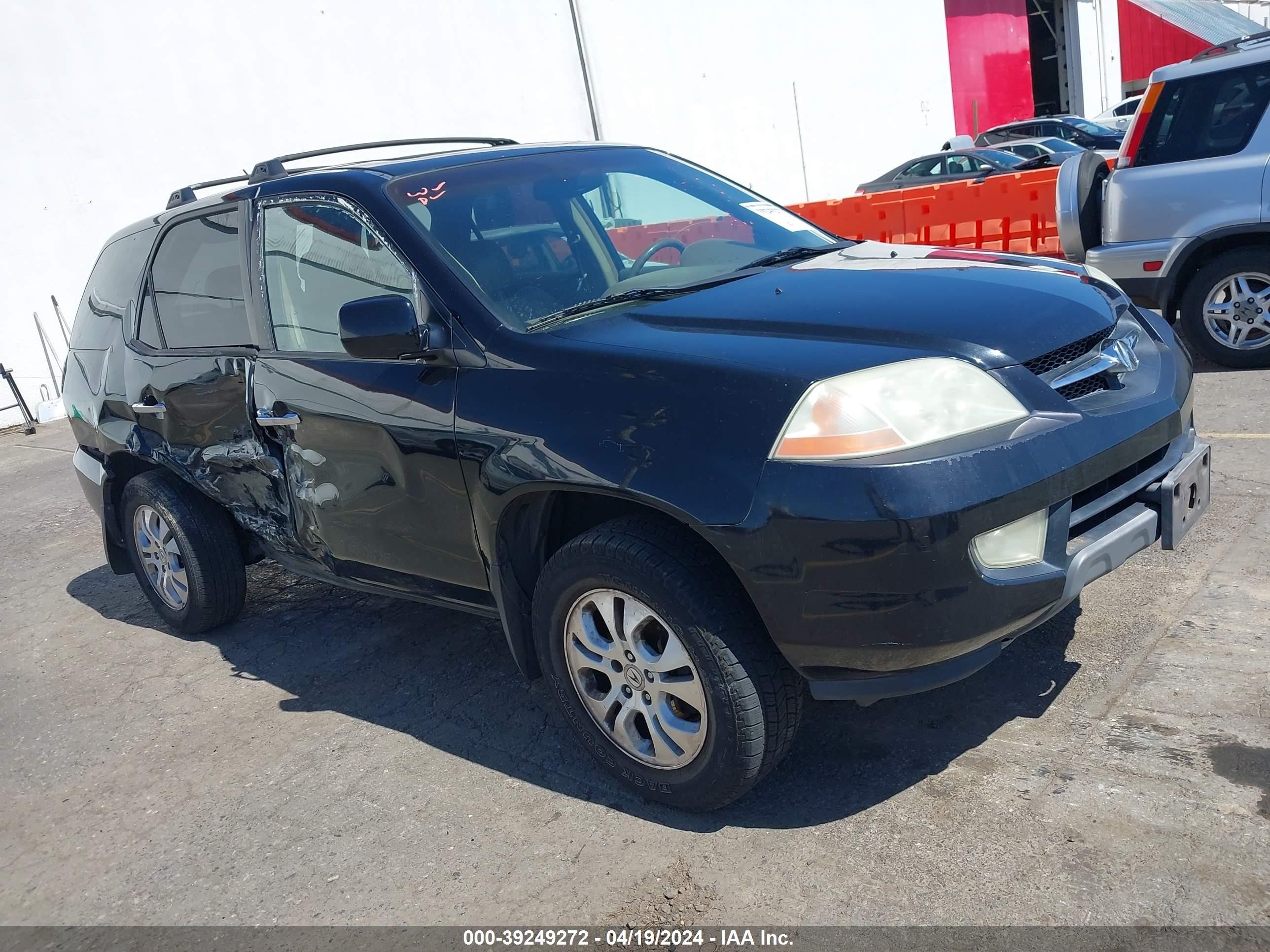 acura mdx 2003 2hnyd18863h508877