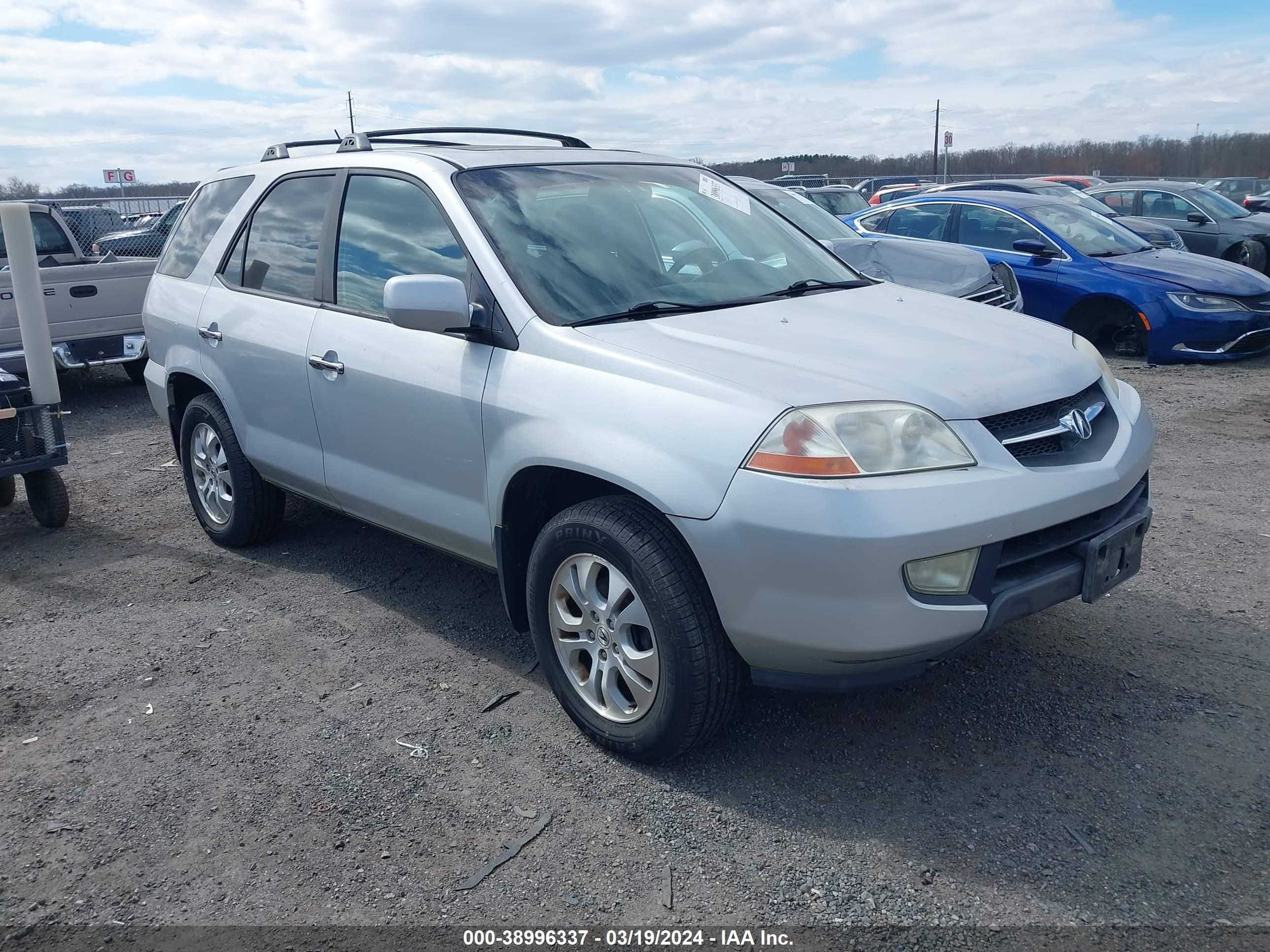 acura mdx 2003 2hnyd18863h539112