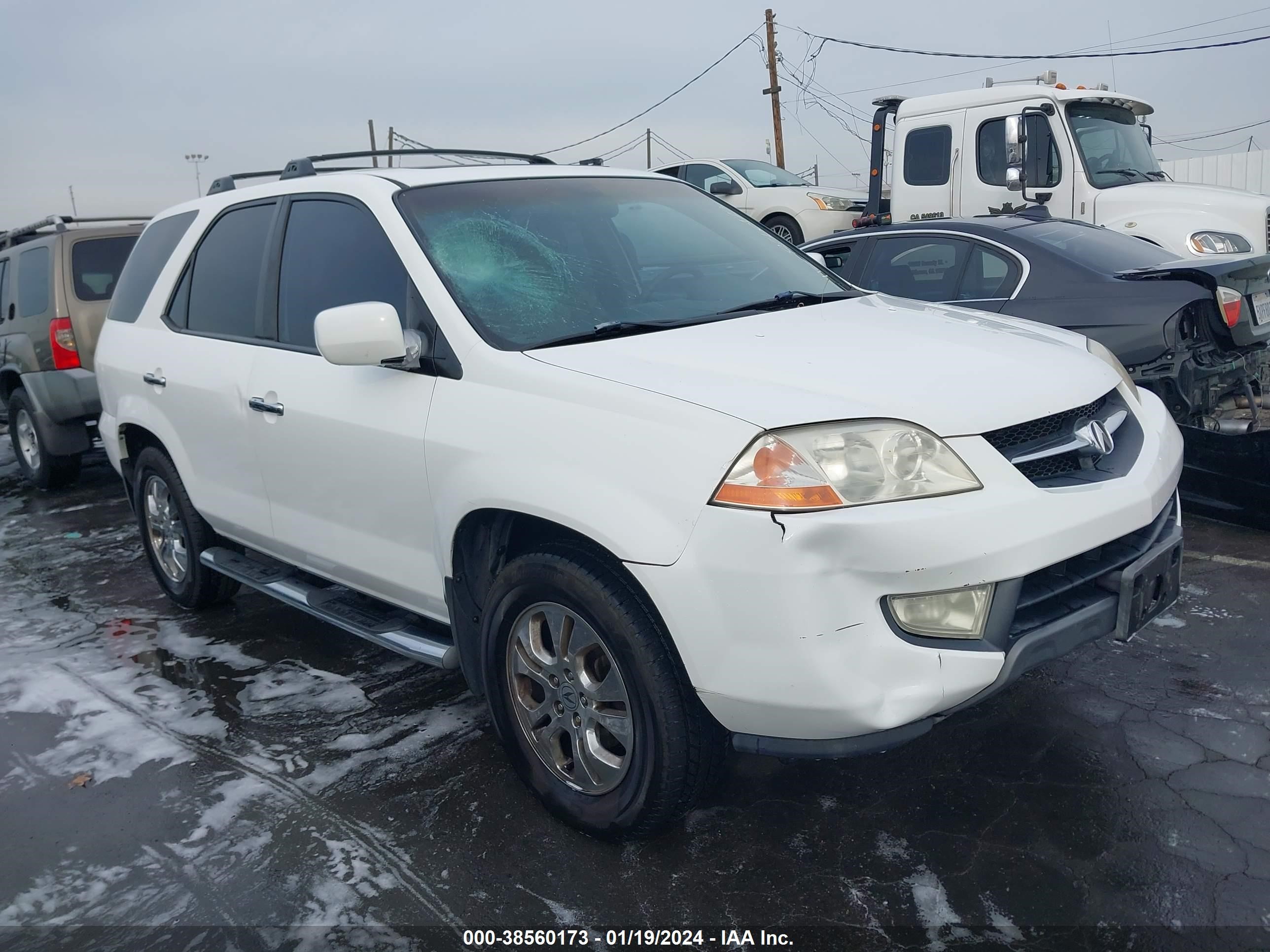 acura mdx 2003 2hnyd18863h545380