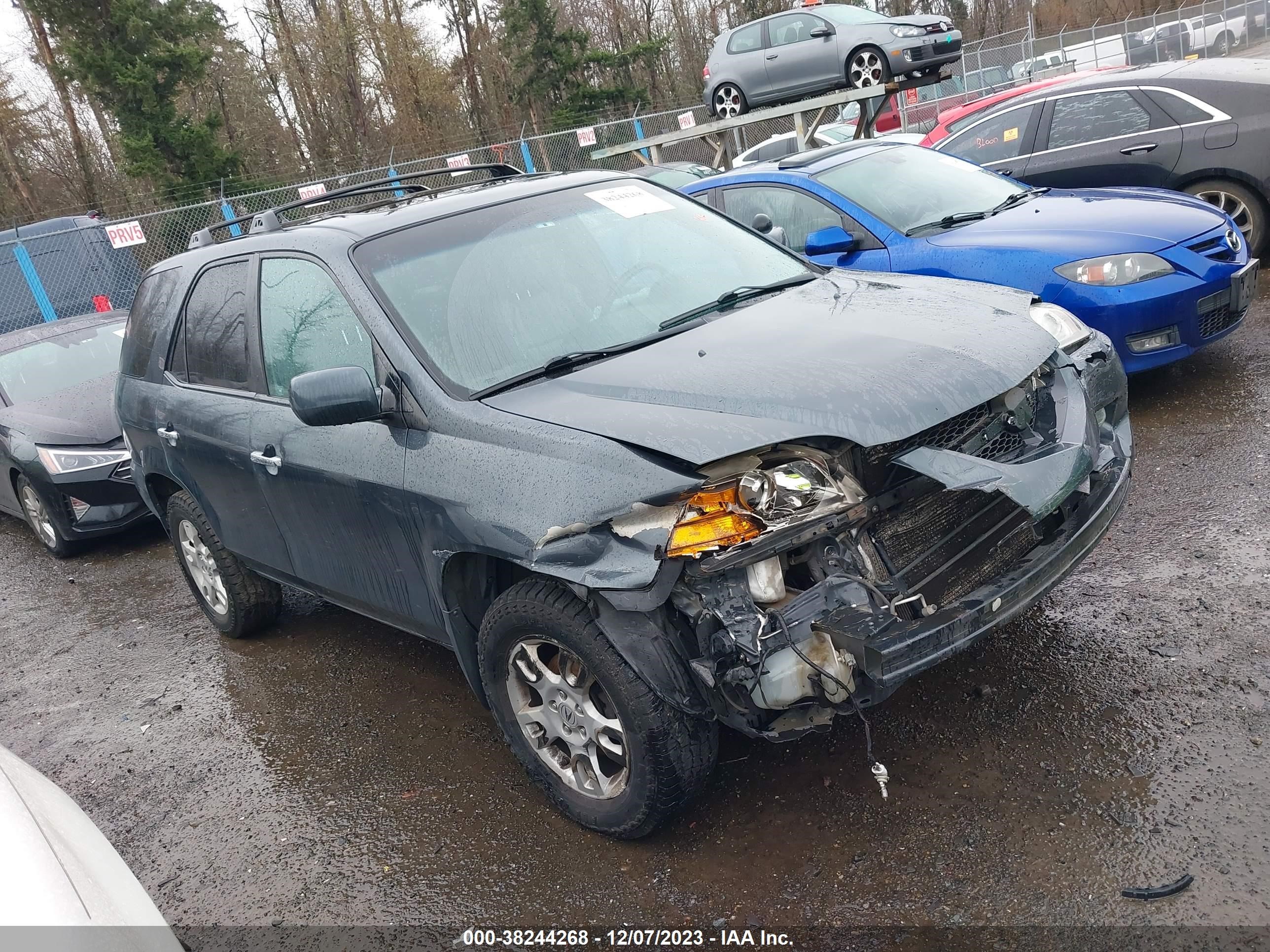 acura mdx 2004 2hnyd18864h556896