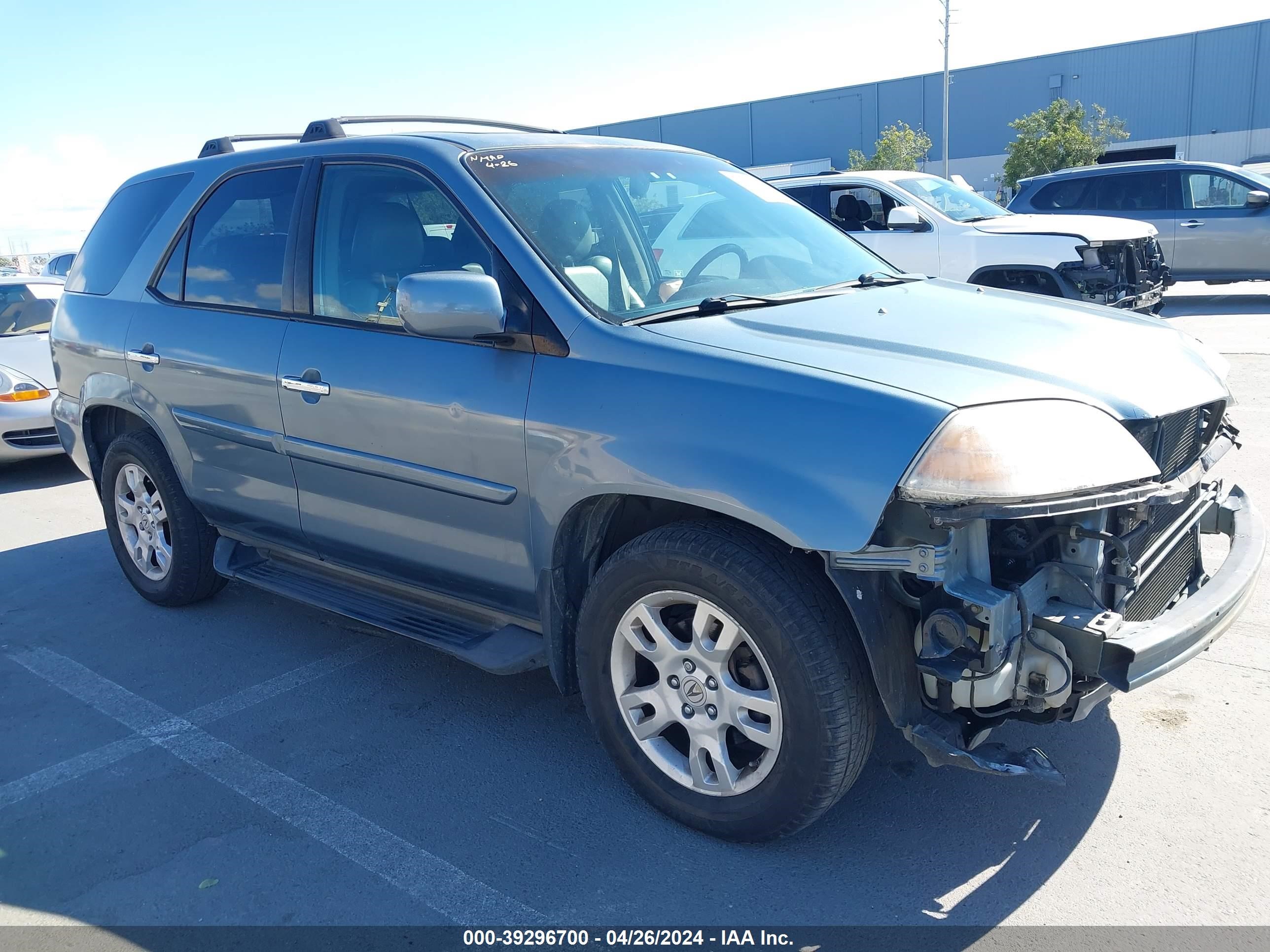 acura mdx 2006 2hnyd18866h546632