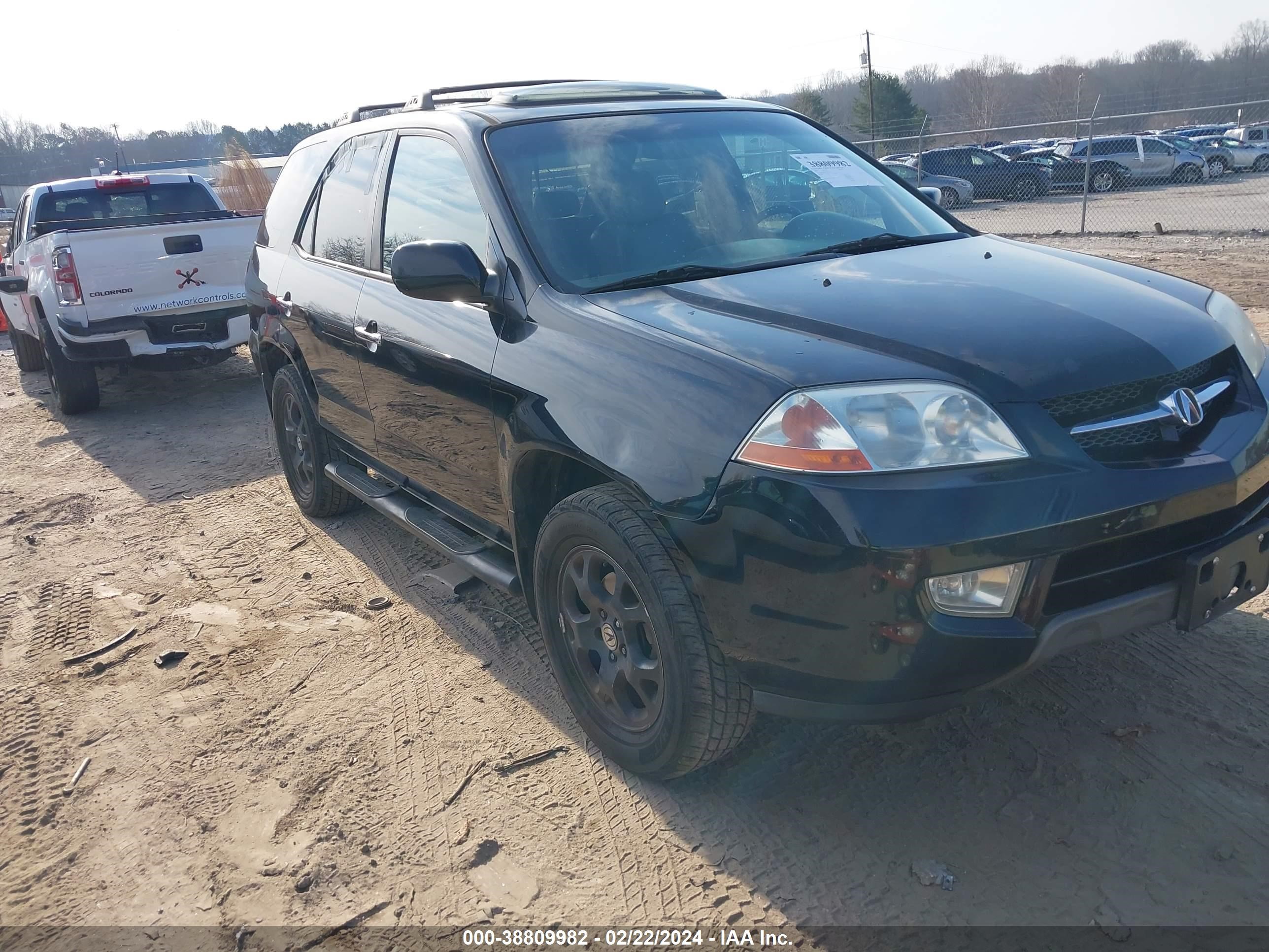 acura mdx 2001 2hnyd18871h526320