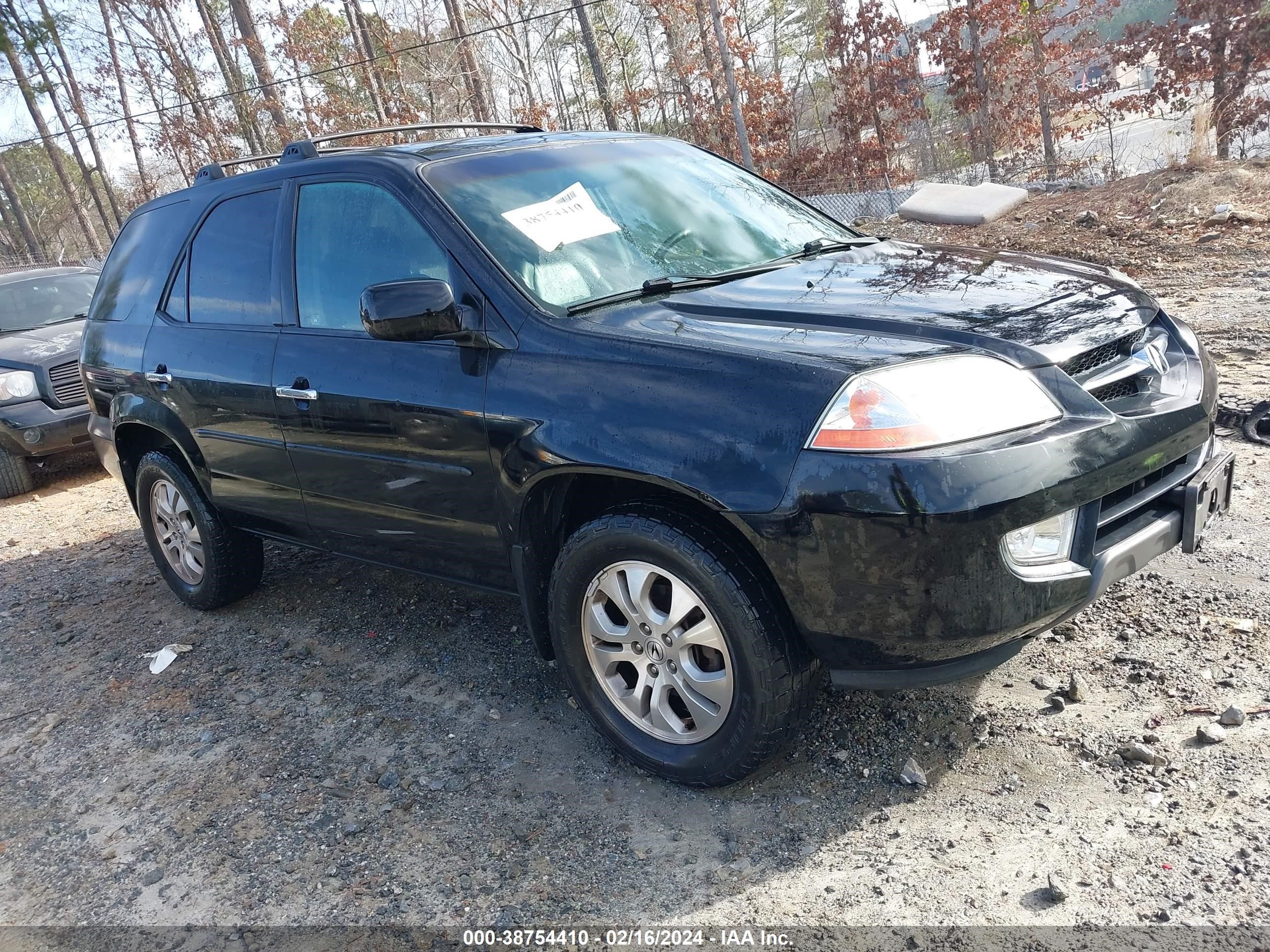 acura mdx 2003 2hnyd18873h506927