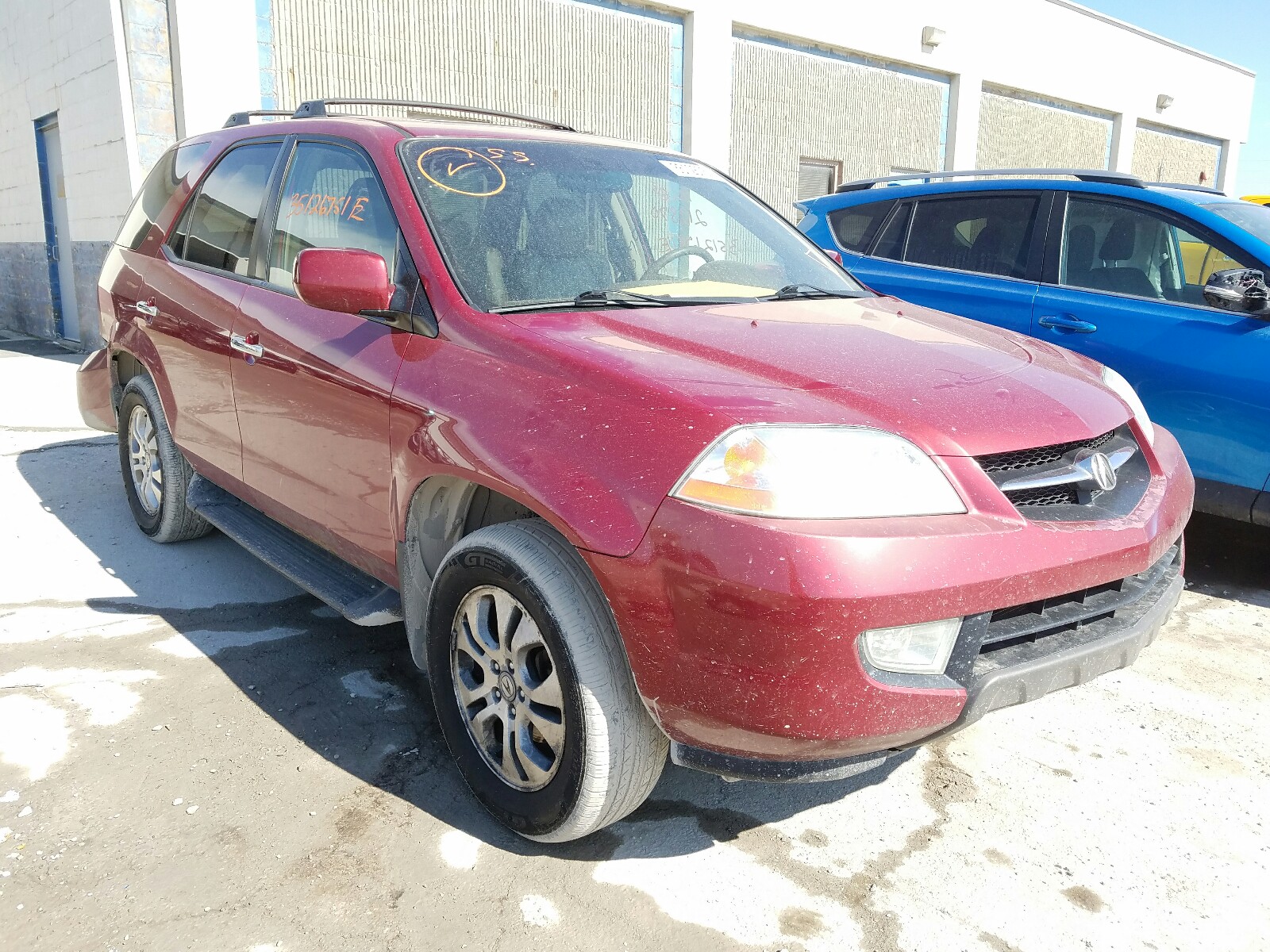 acura mdx tourin 2003 2hnyd18883h541122