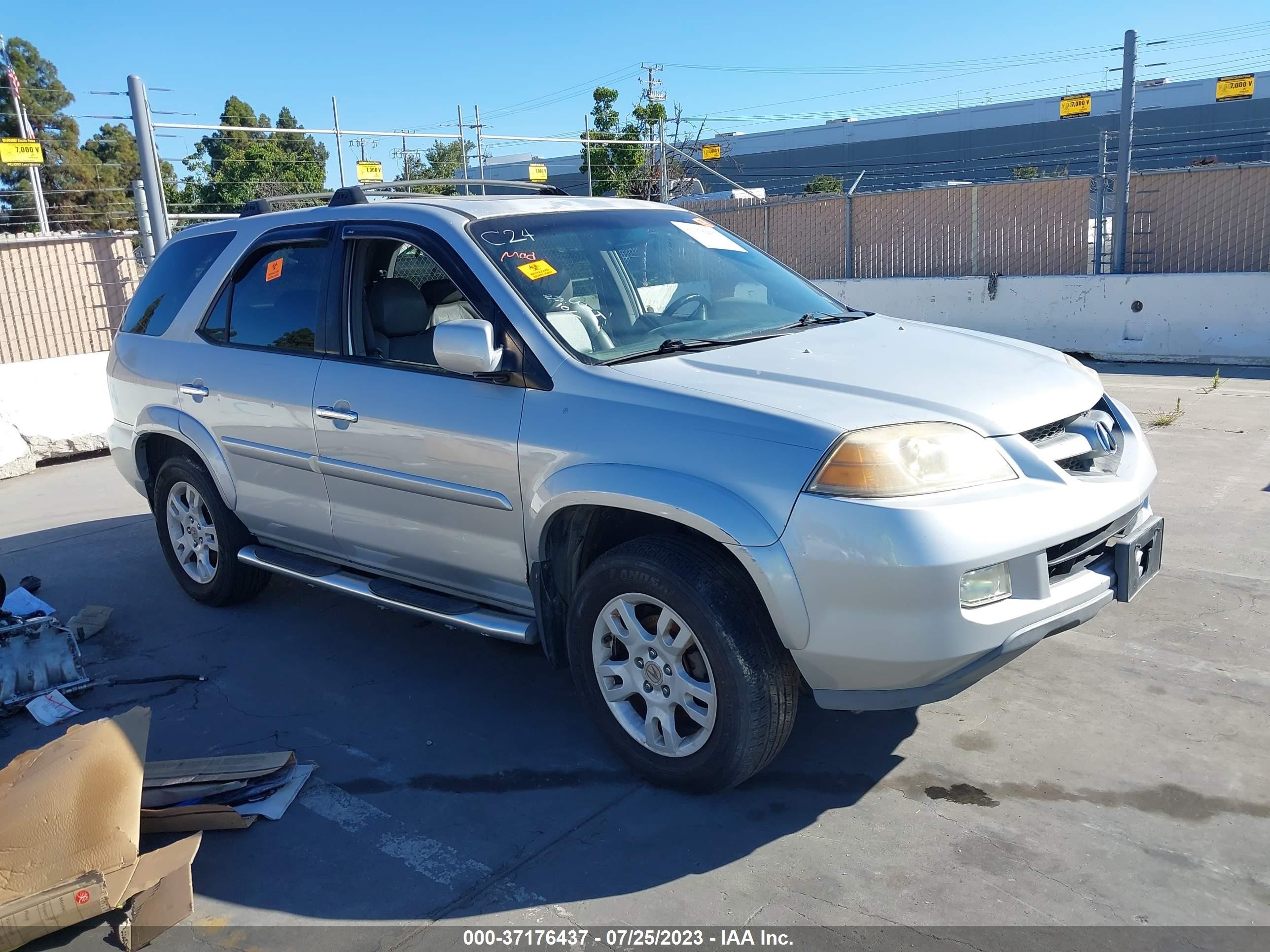 acura mdx 2004 2hnyd188x4h533105