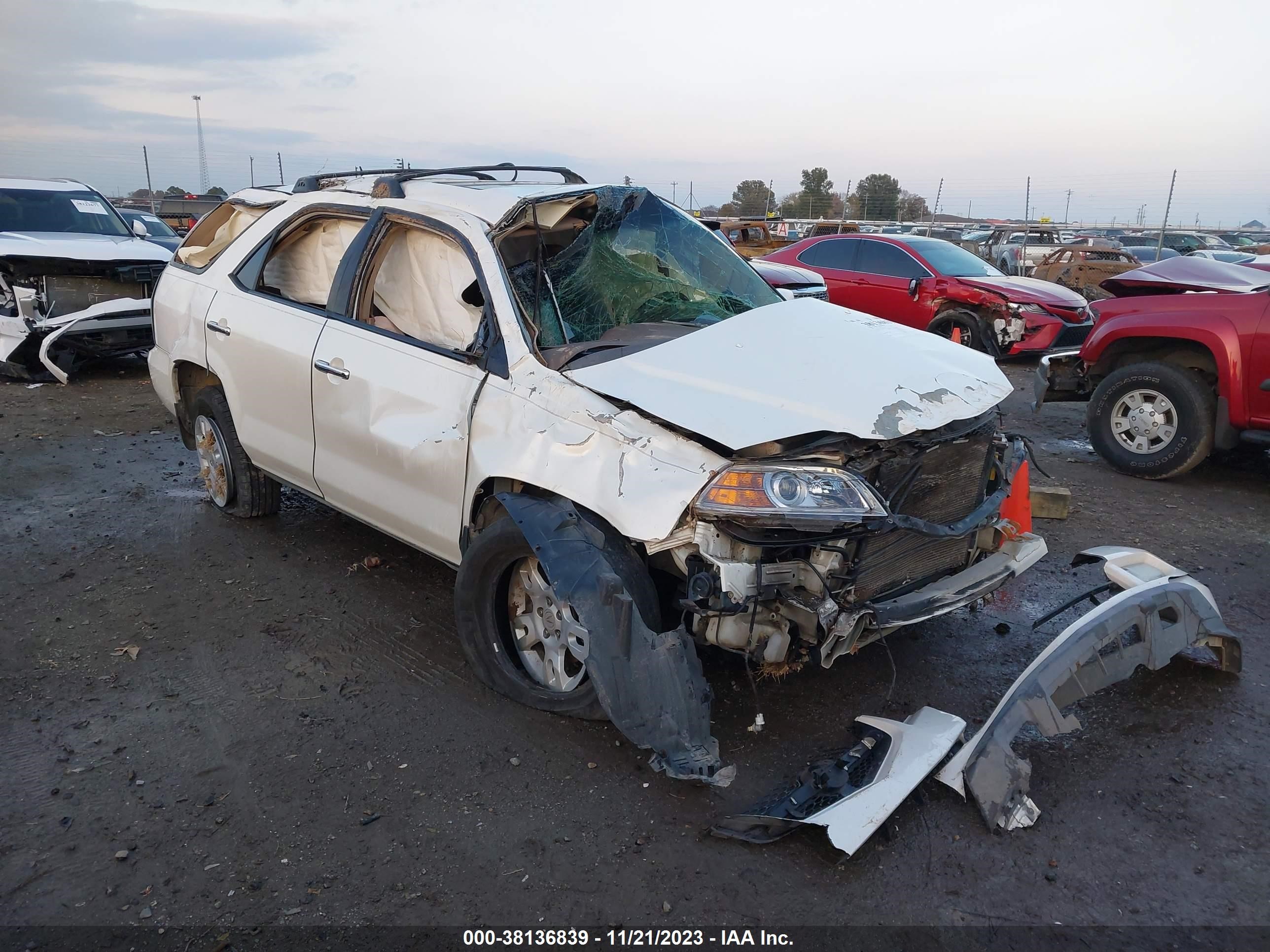 acura mdx 2005 2hnyd188x5h517567