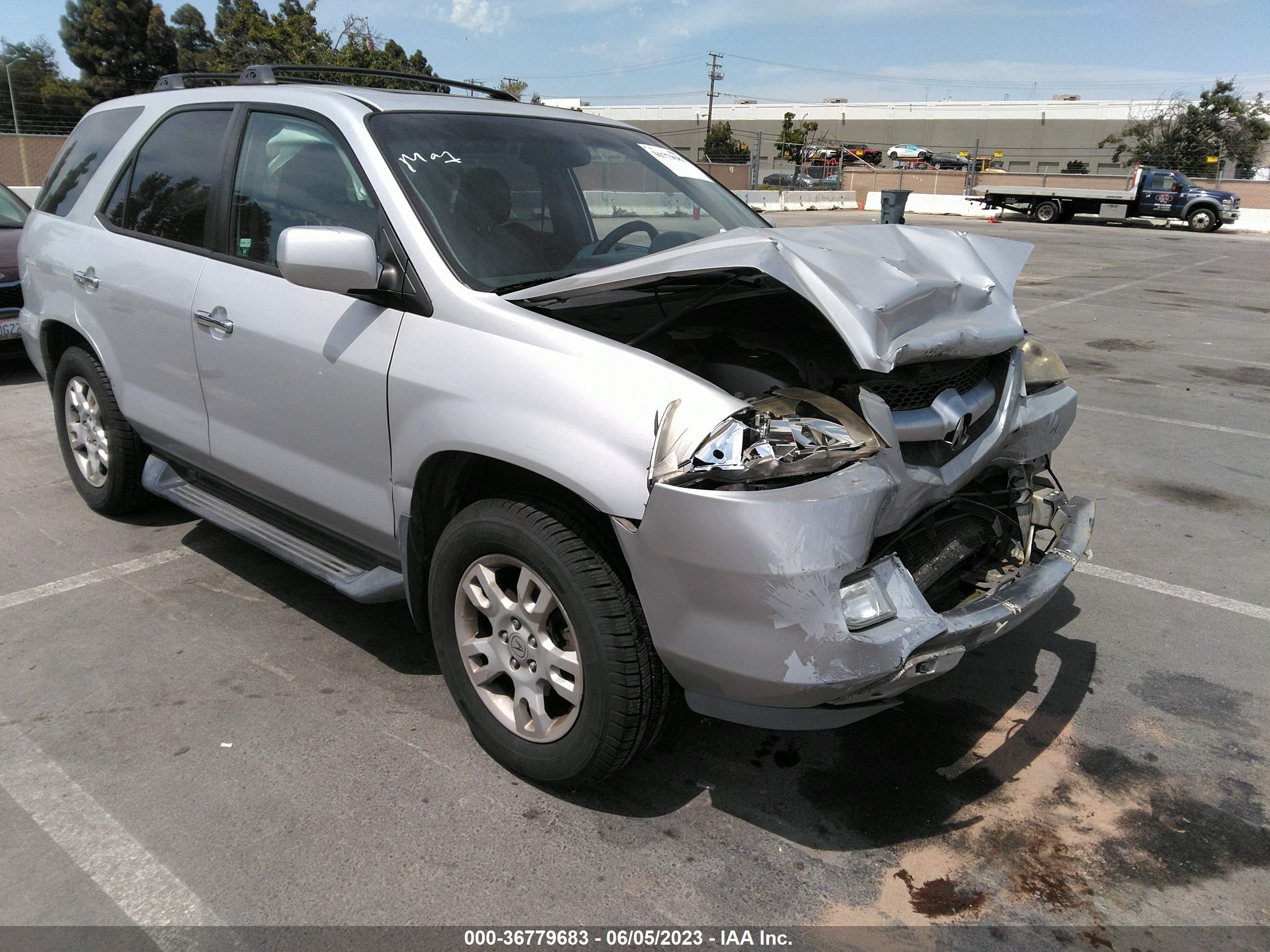 acura mdx 2004 2hnyd18904h509923