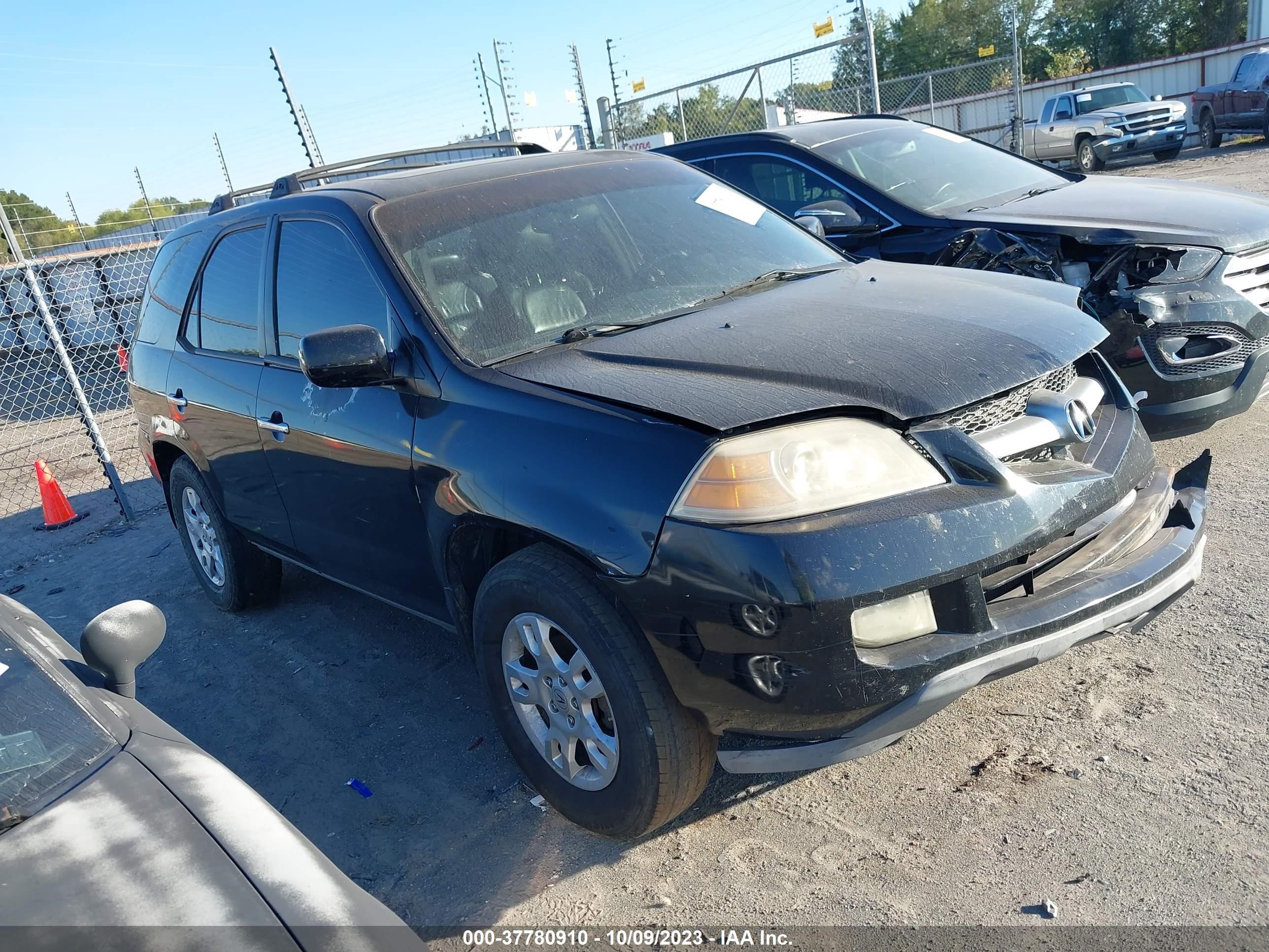 acura mdx 2006 2hnyd18906h530189