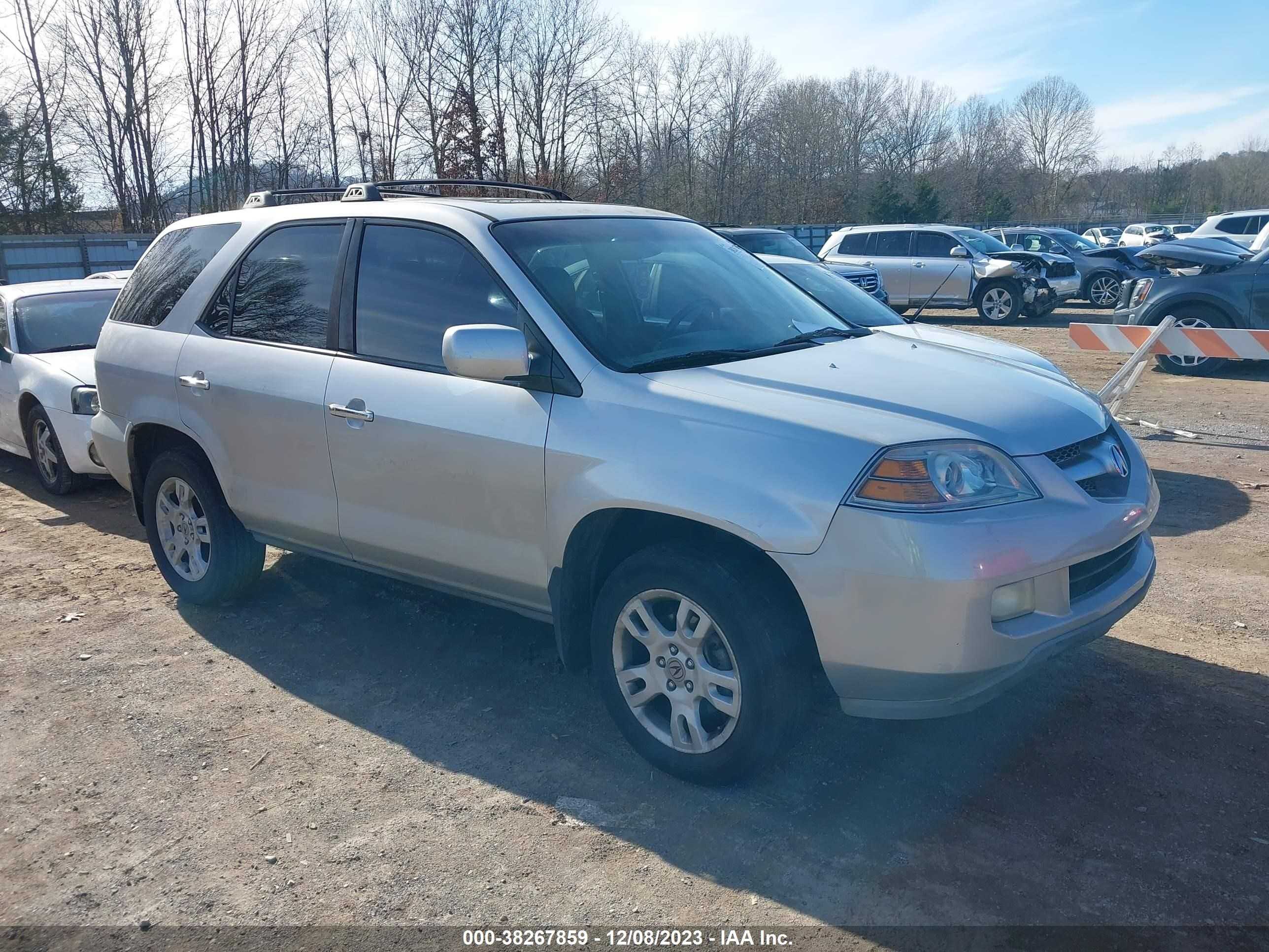 acura mdx 2004 2hnyd18924h537335