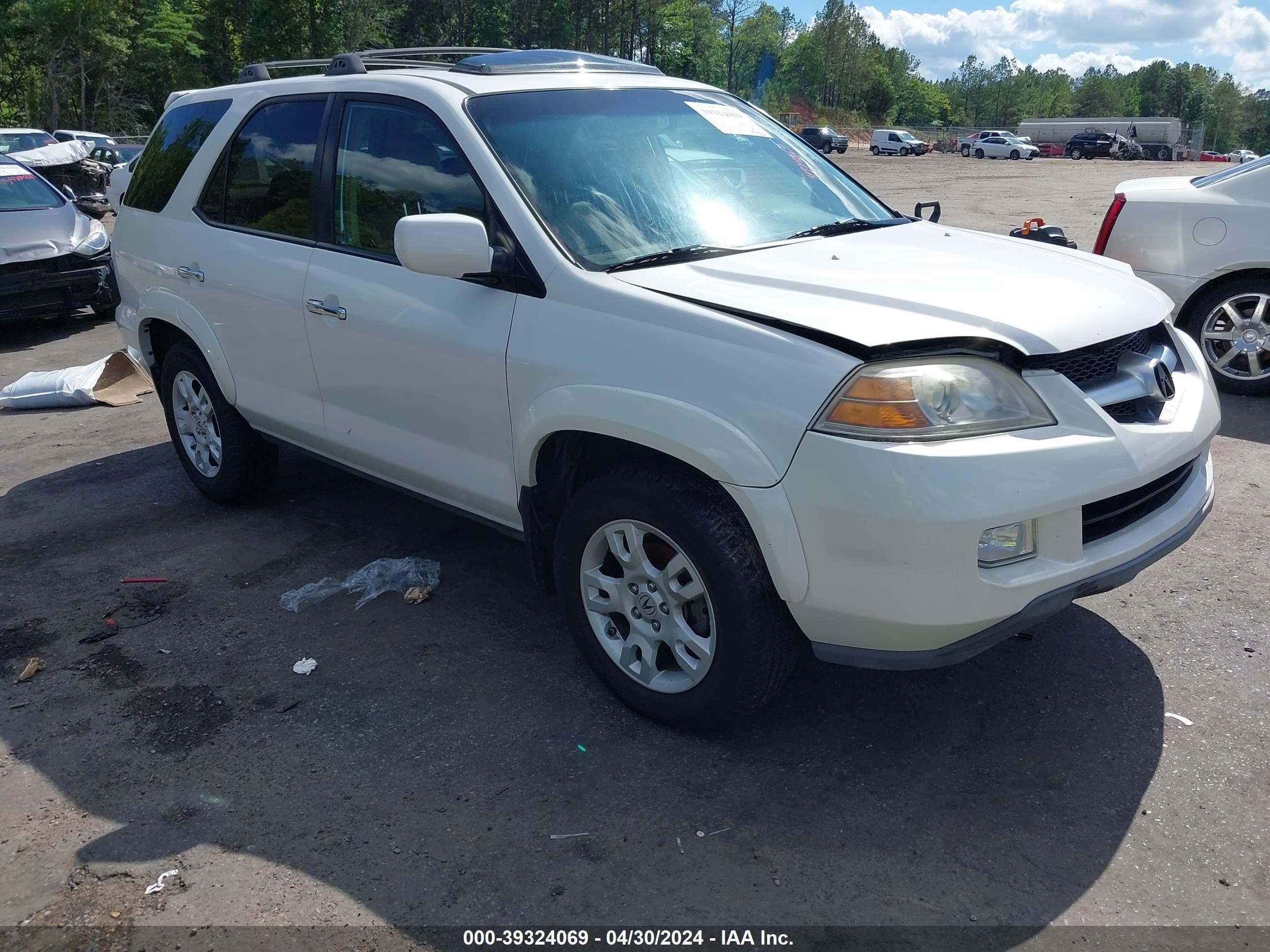 acura mdx 2005 2hnyd18925h525798