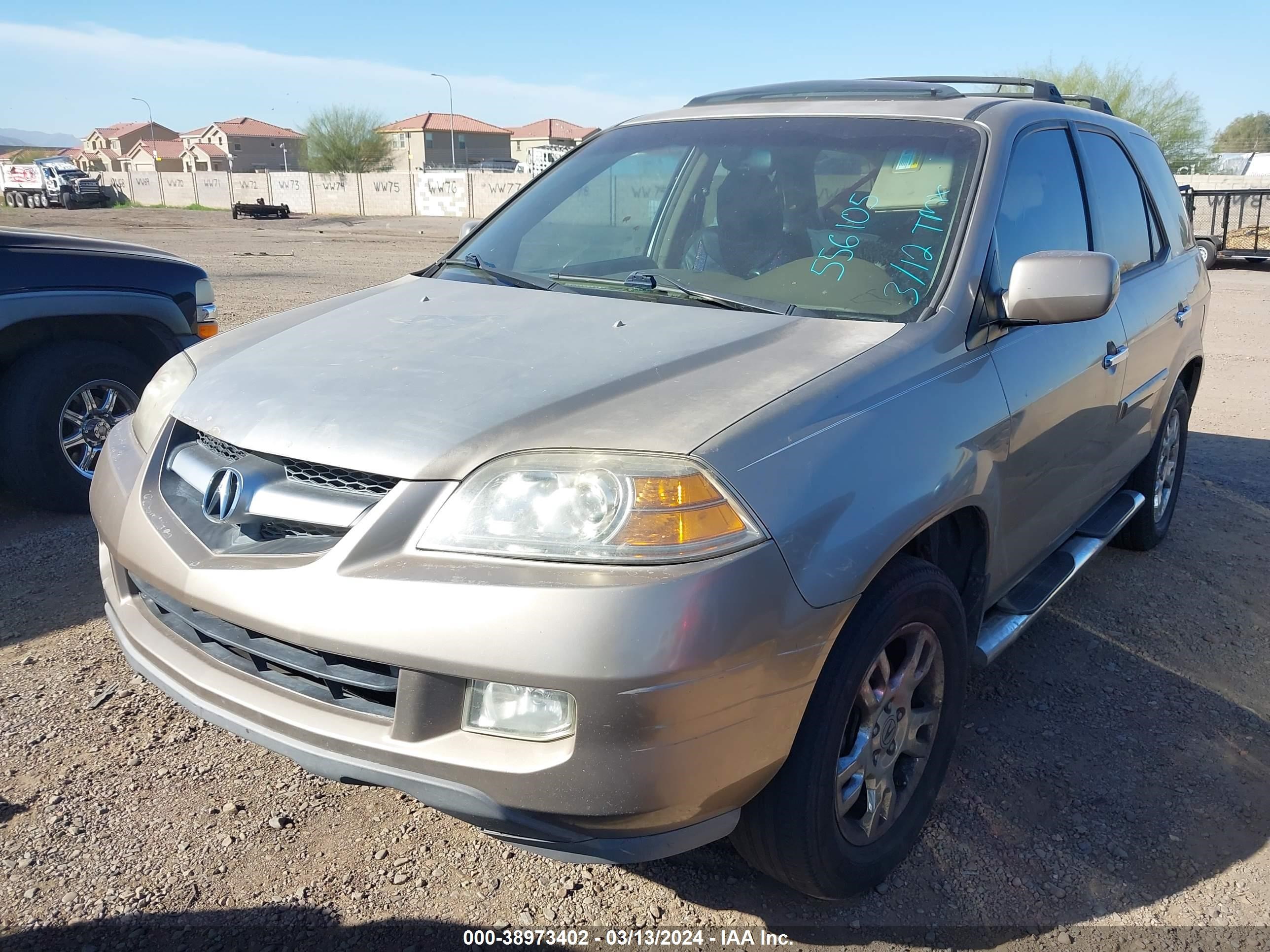 acura mdx 2004 2hnyd18934h556105