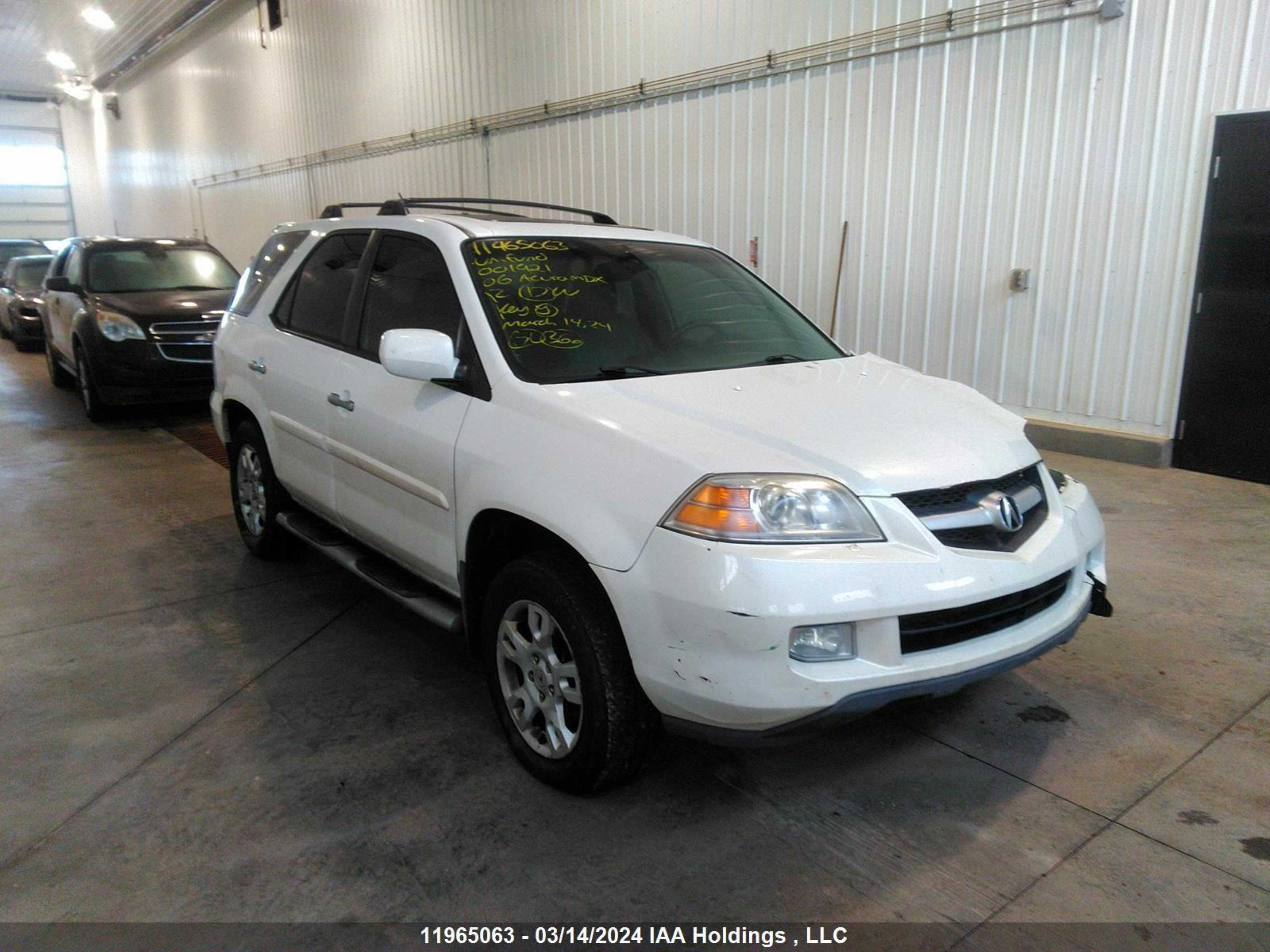 acura mdx 2006 2hnyd18956h001921