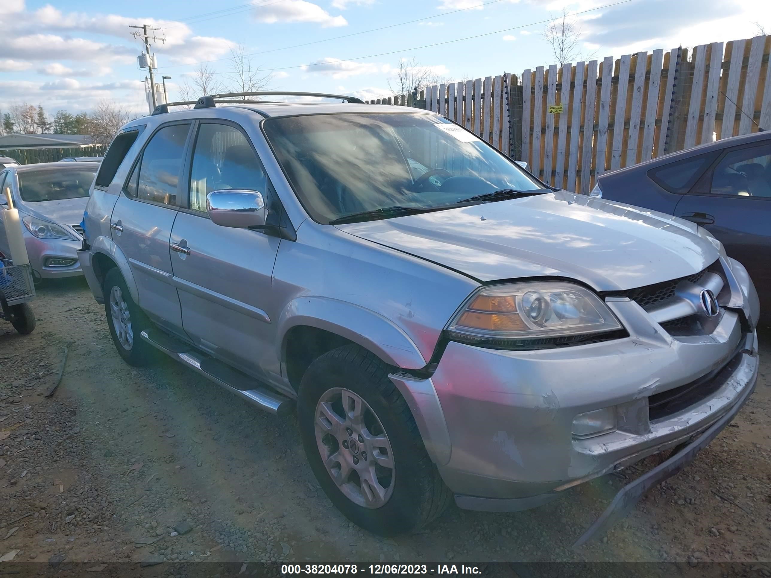 acura mdx 2004 2hnyd18964h525429