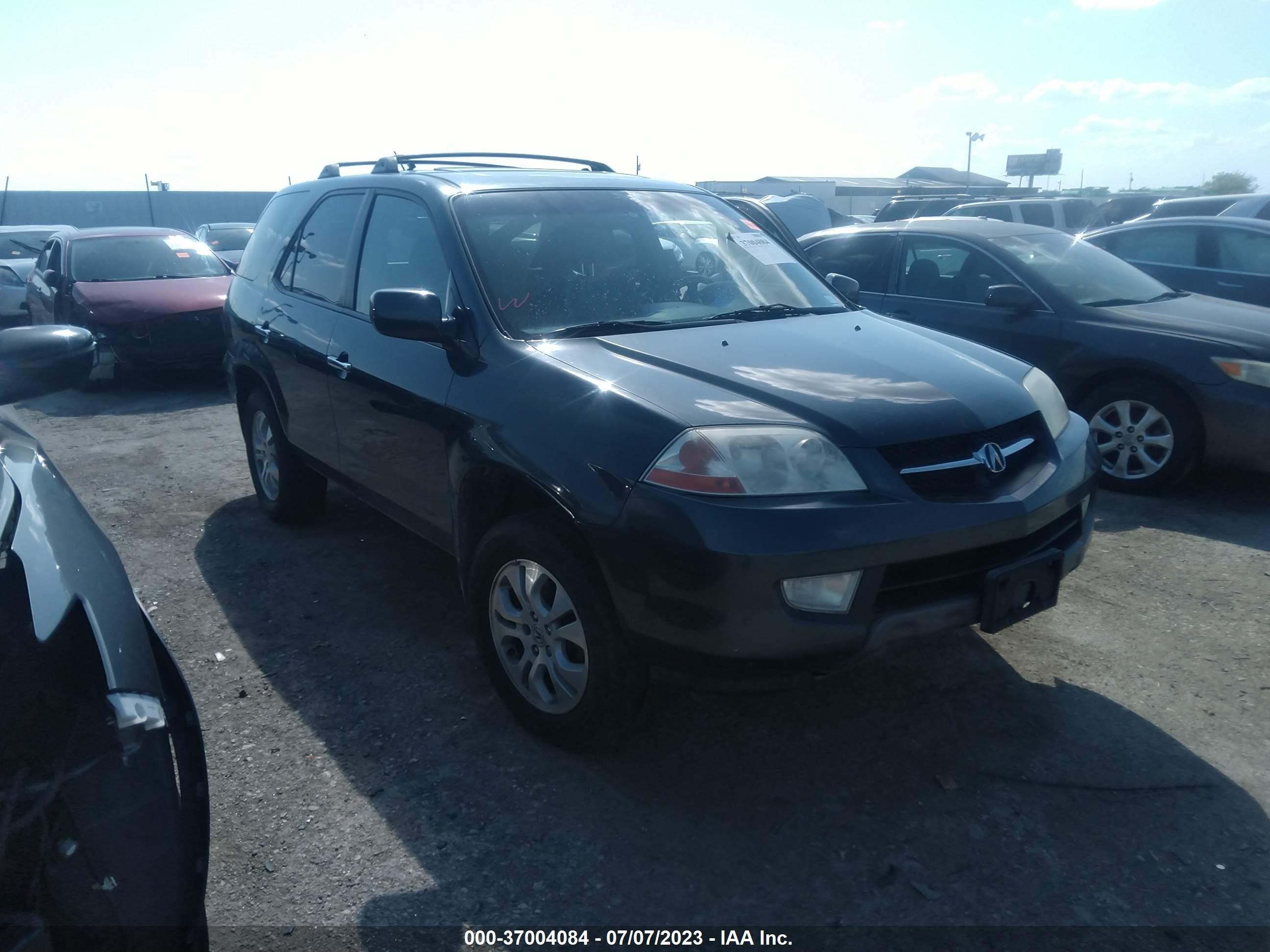 acura mdx 2003 2hnyd18973h554548