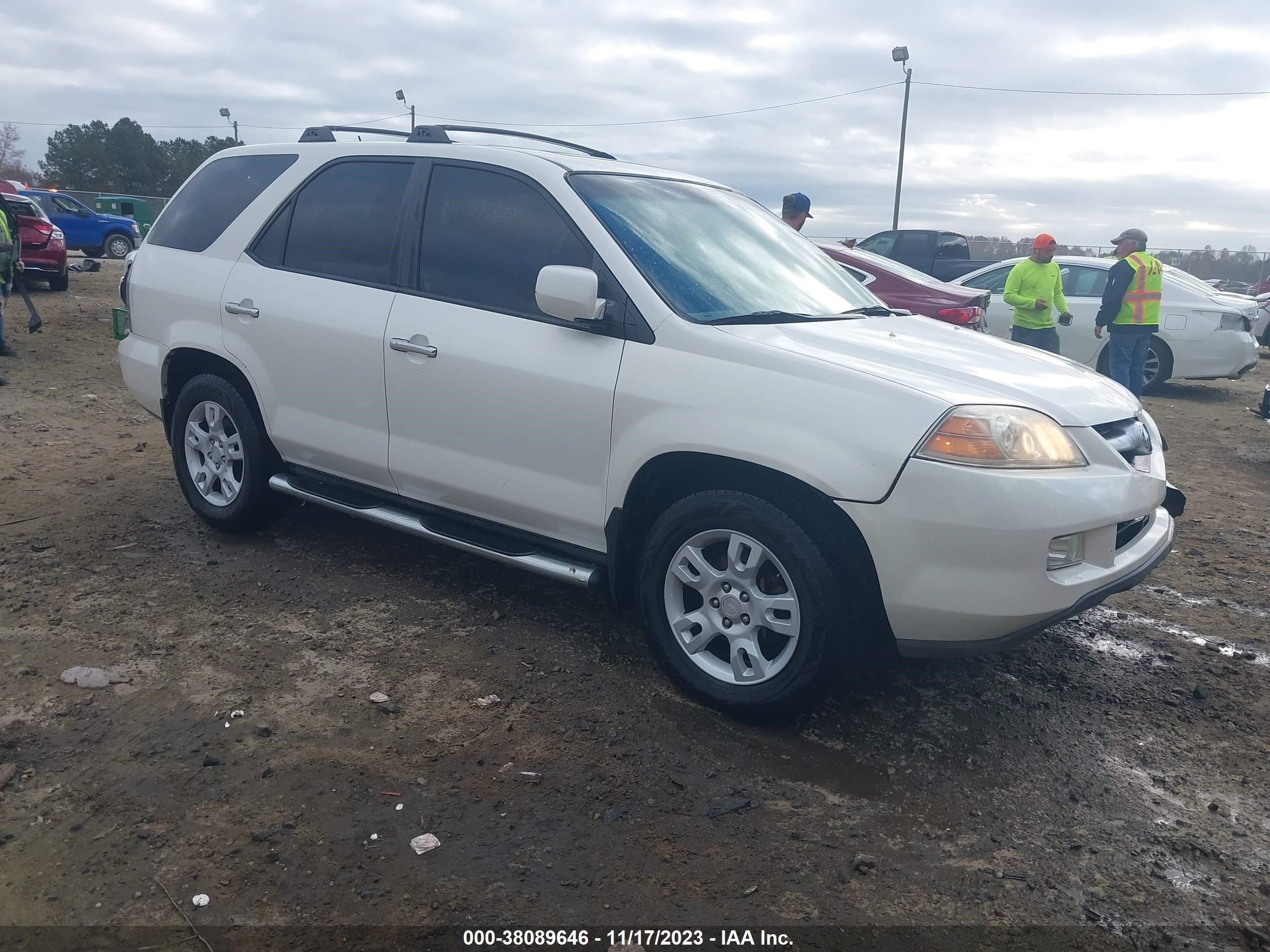 acura mdx 2005 2hnyd18985h501327