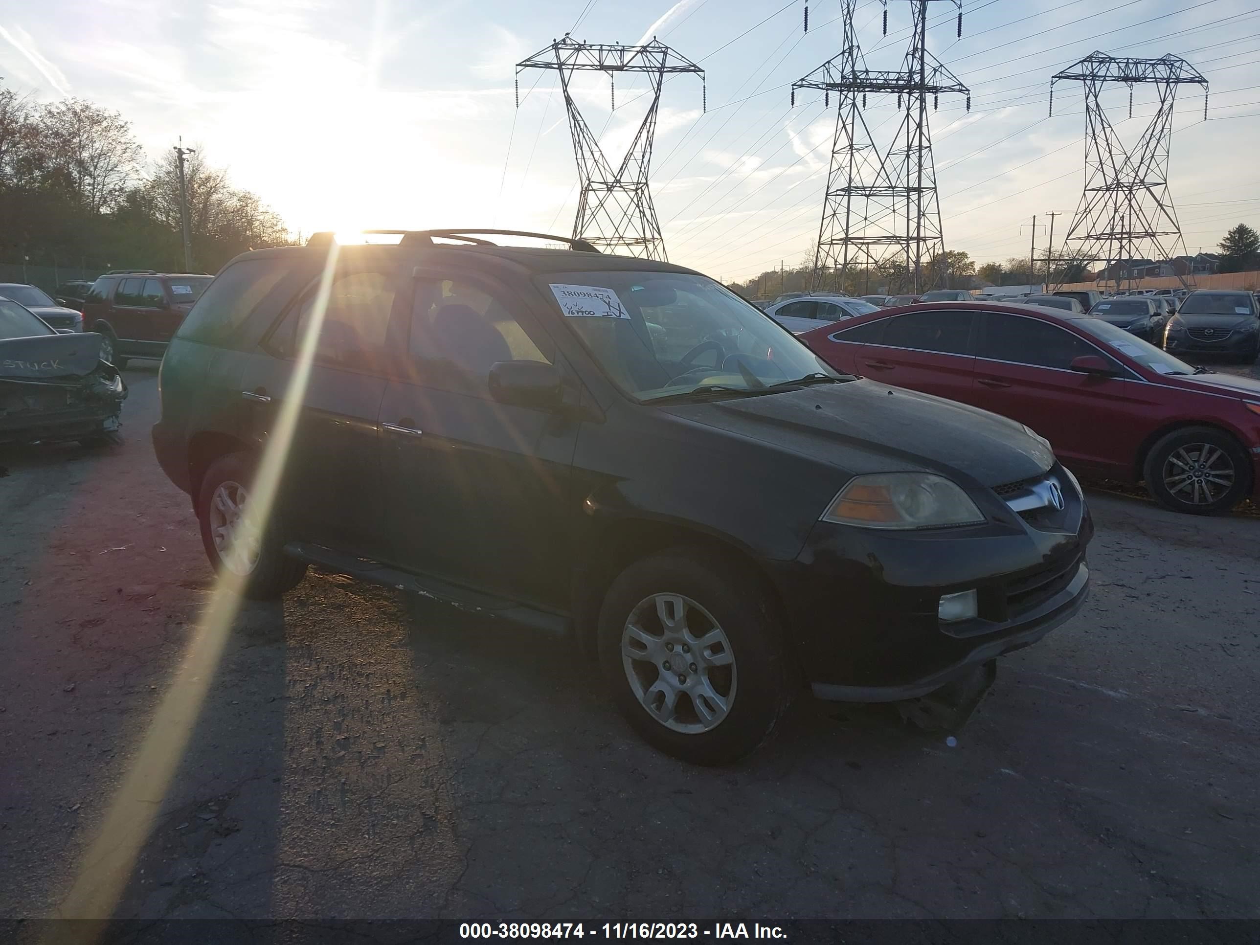 acura mdx 2005 2hnyd189x5h521448