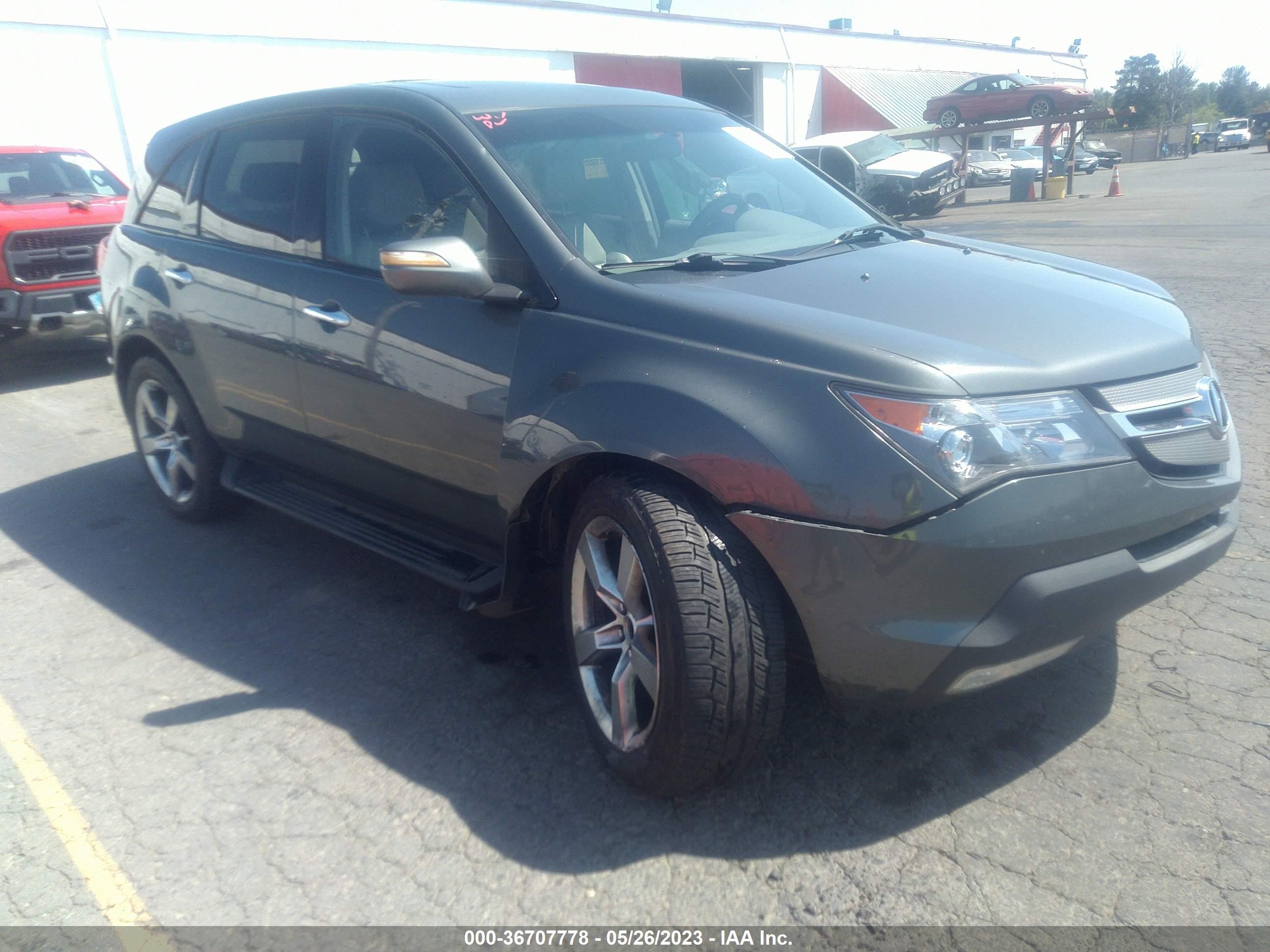 acura mdx 2007 2hnyd28247h542162