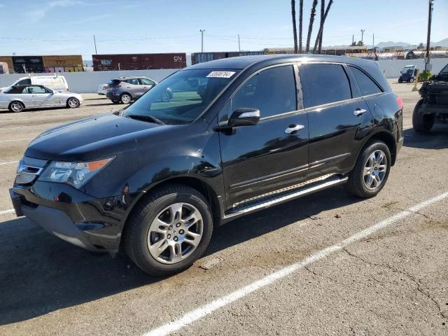 acura mdx 2009 2hnyd28249h522657