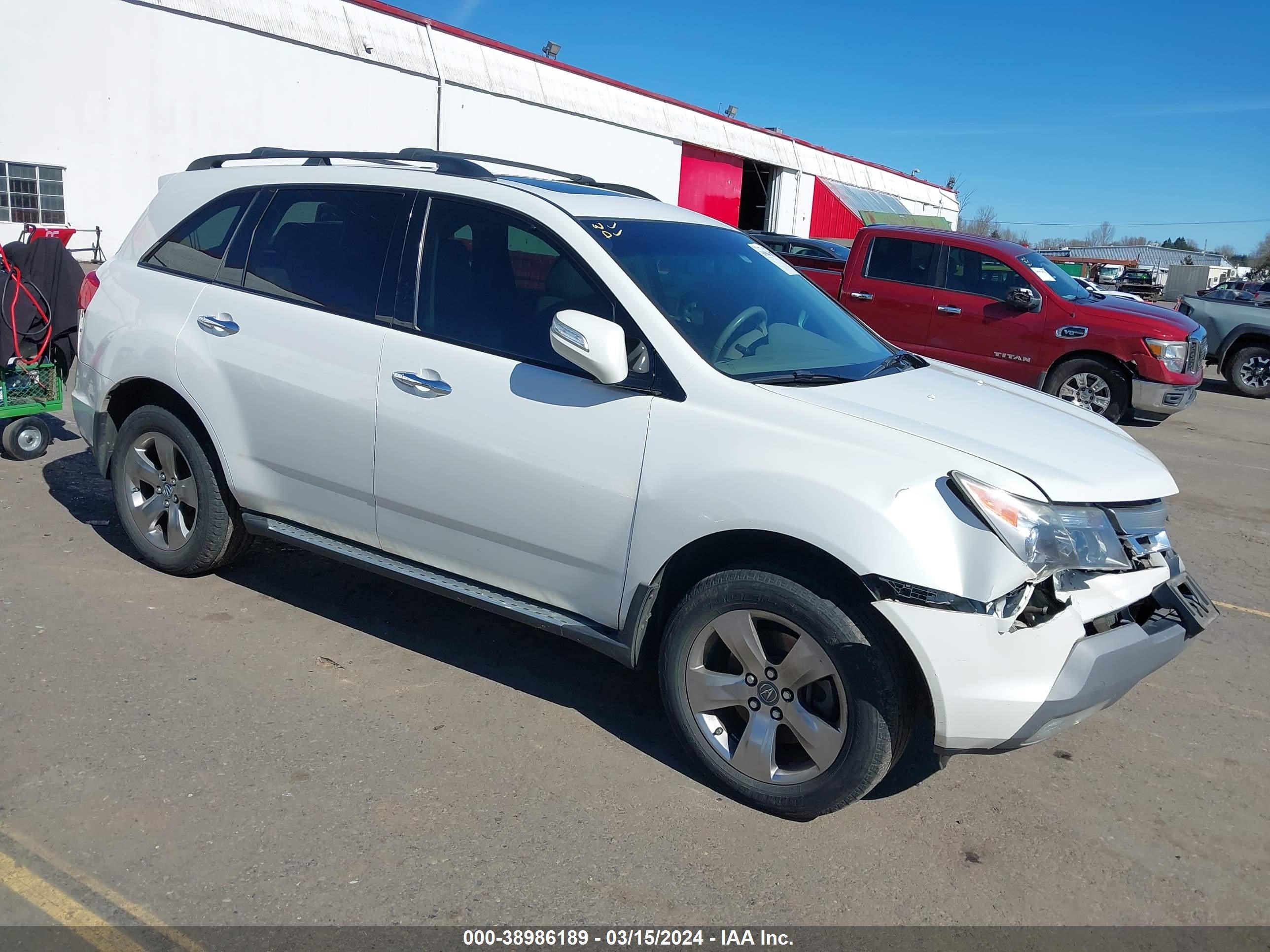 acura mdx 2008 2hnyd28258h502741