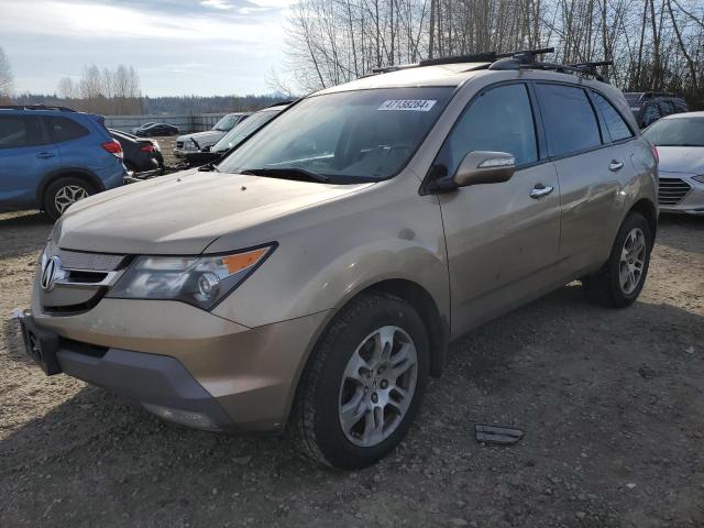 acura mdx 2007 2hnyd282x7h522143