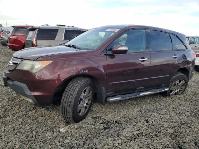 acura mdx techno 2008 2hnyd28308h537809