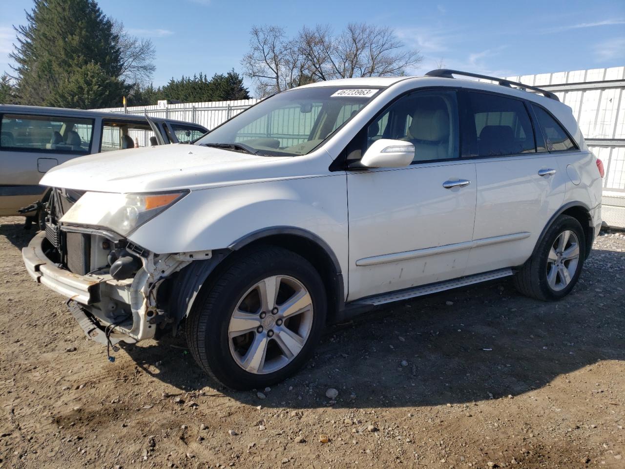 acura mdx 2007 2hnyd28317h510391