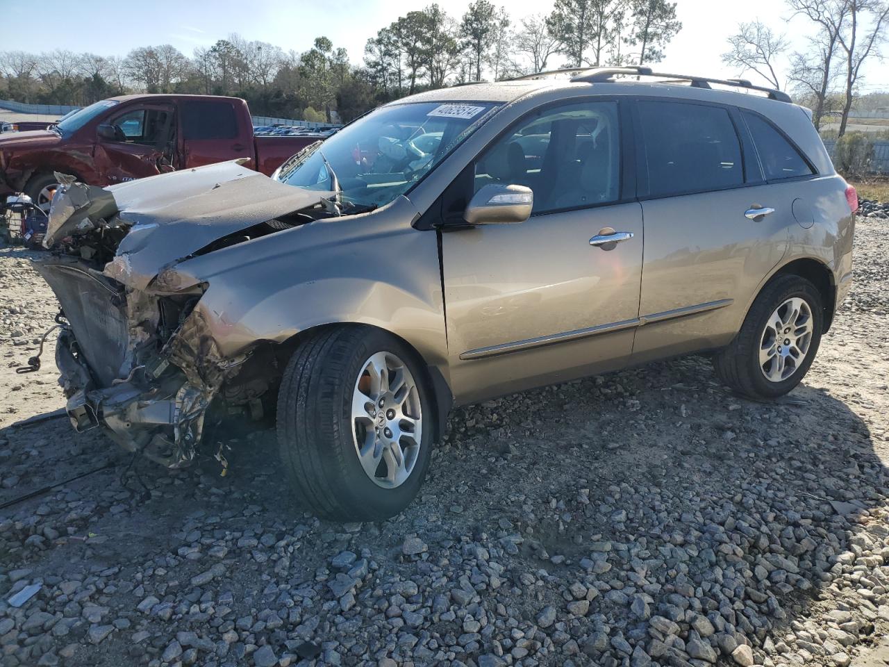 acura mdx 2007 2hnyd28327h536675