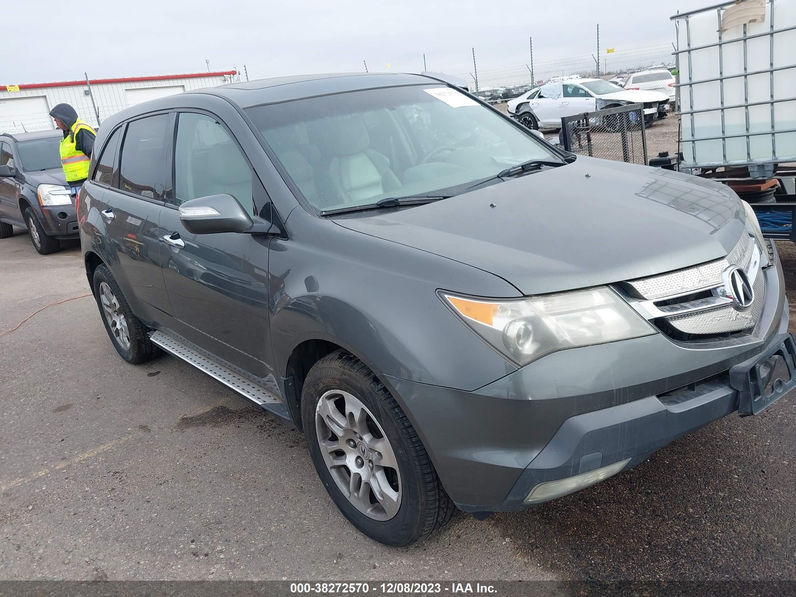 acura mdx 2007 2hnyd28367h504232