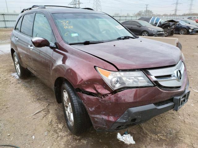 acura mdx techno 2007 2hnyd28367h547470