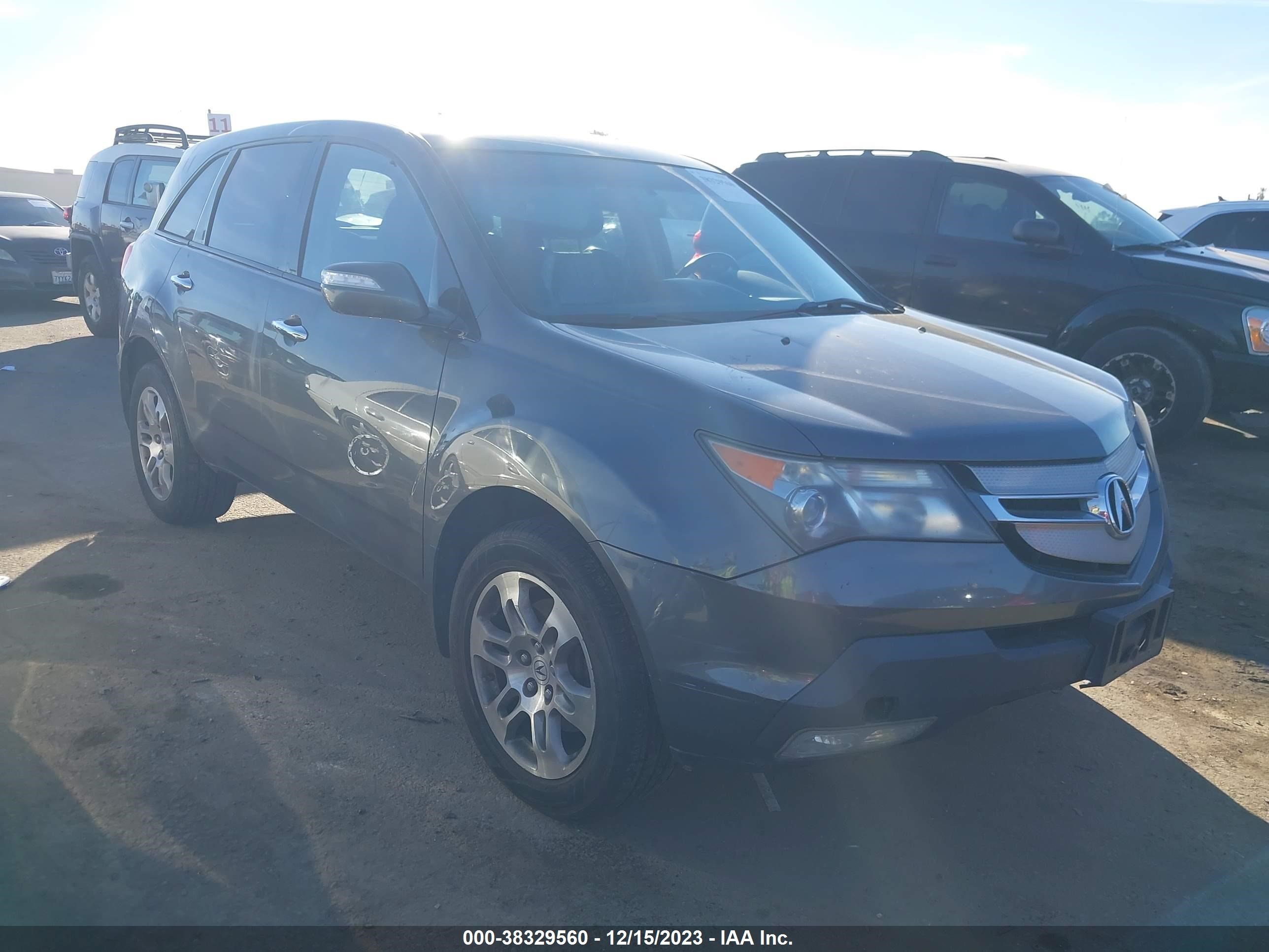 acura mdx 2008 2hnyd28368h514809