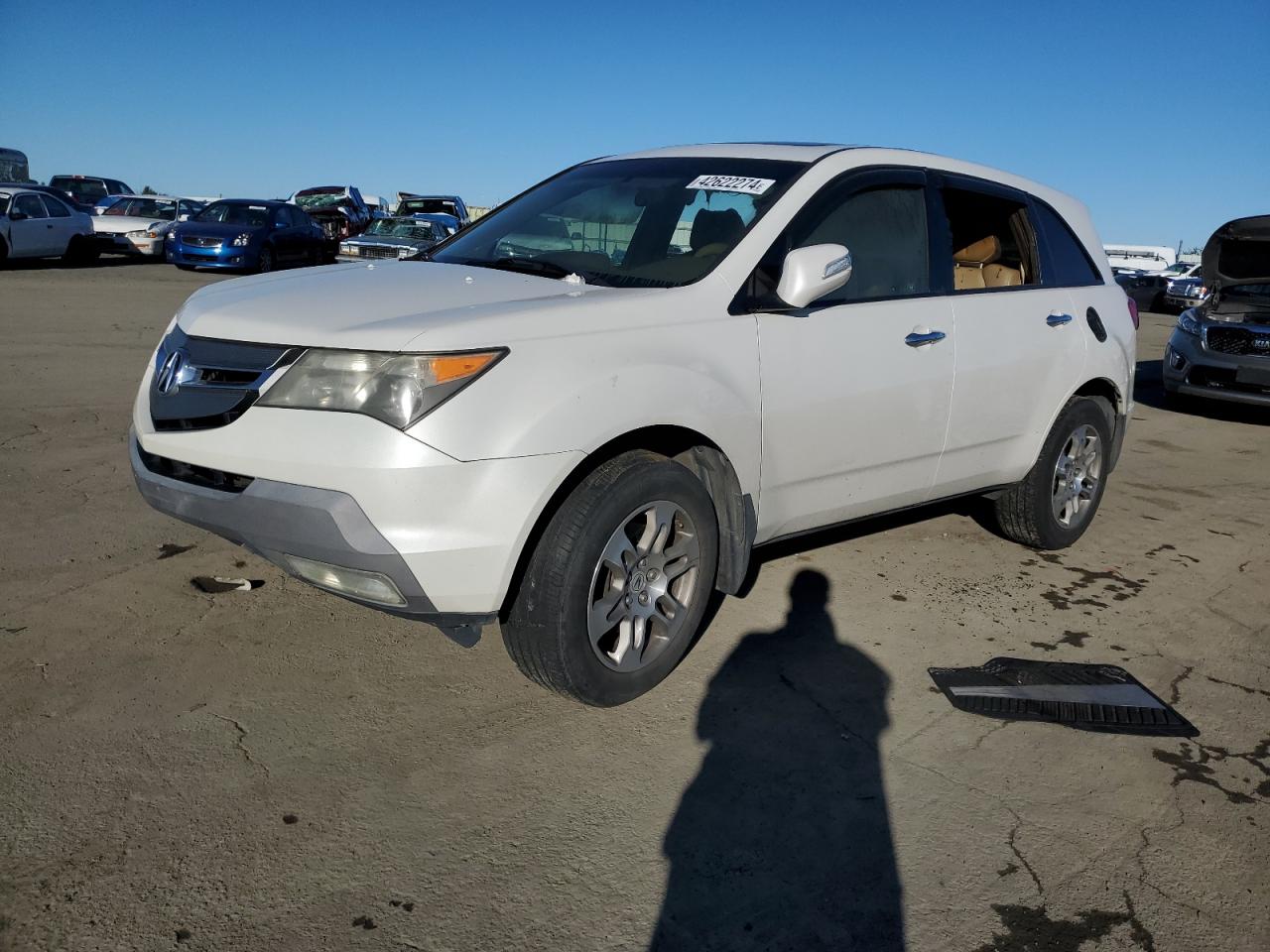 acura mdx 2007 2hnyd28377h529995