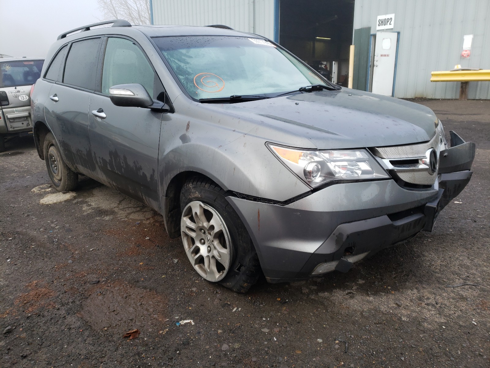 acura mdx techno 2008 2hnyd28398h519602