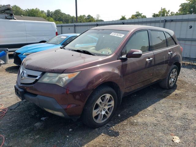 acura mdx techno 2008 2hnyd28398h522080