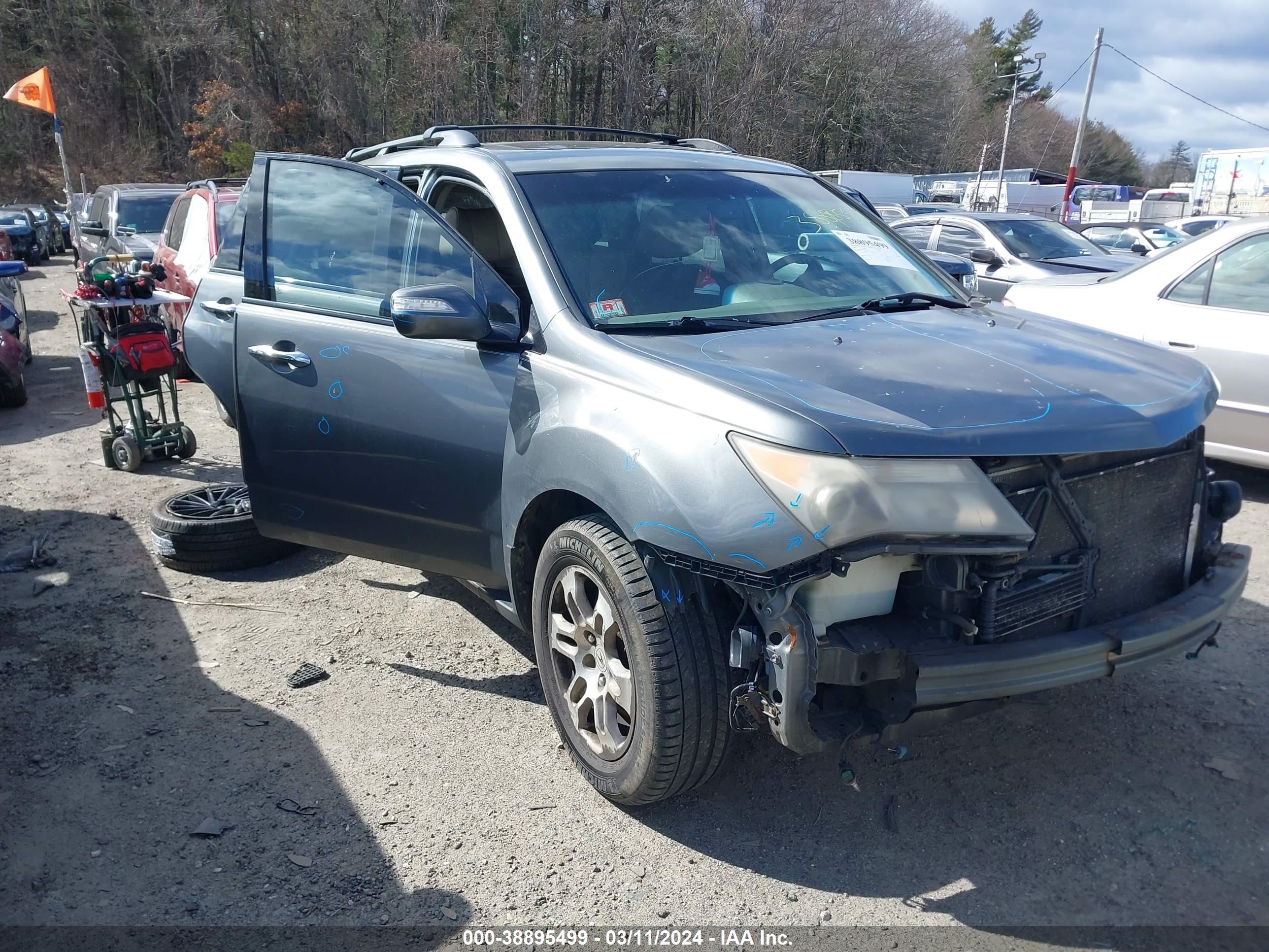 acura mdx 2008 2hnyd28408h546065